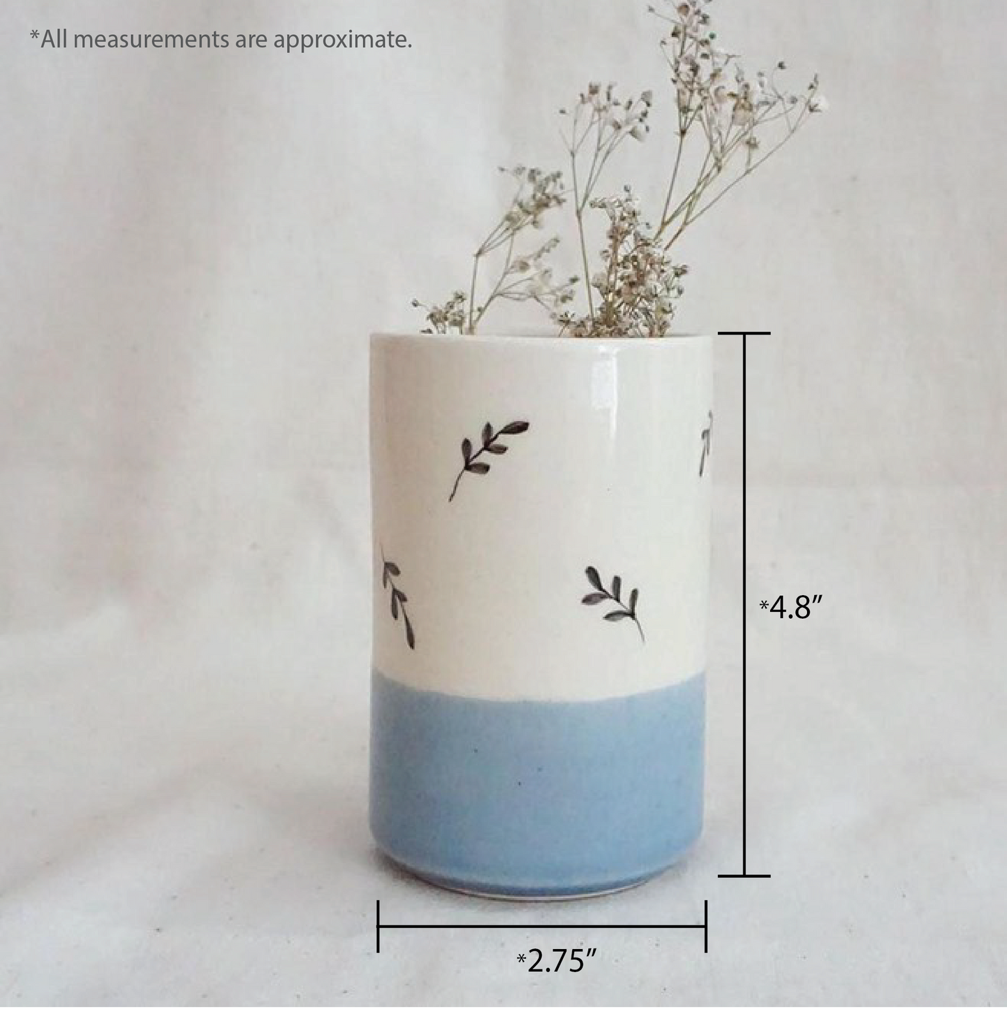Gulmohar Pen Stand, Blue