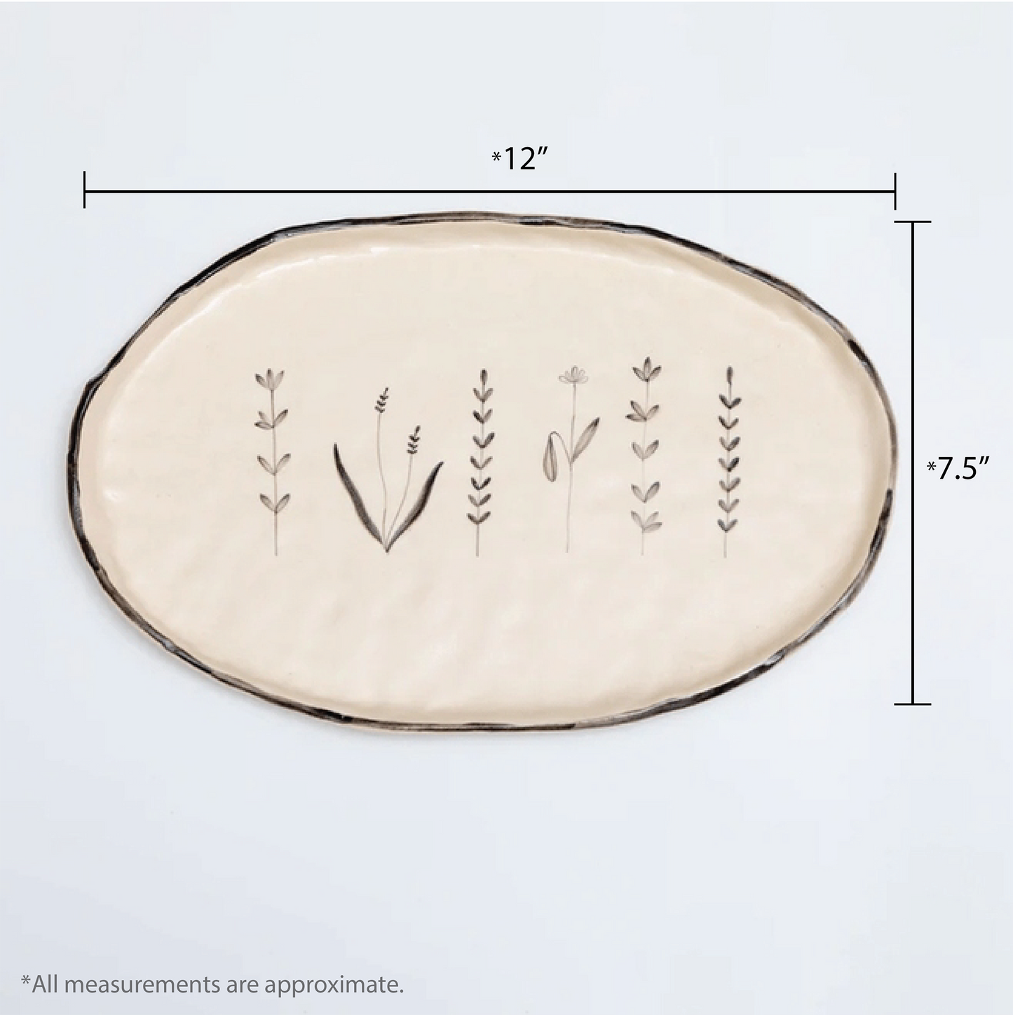 English Meadow Platter