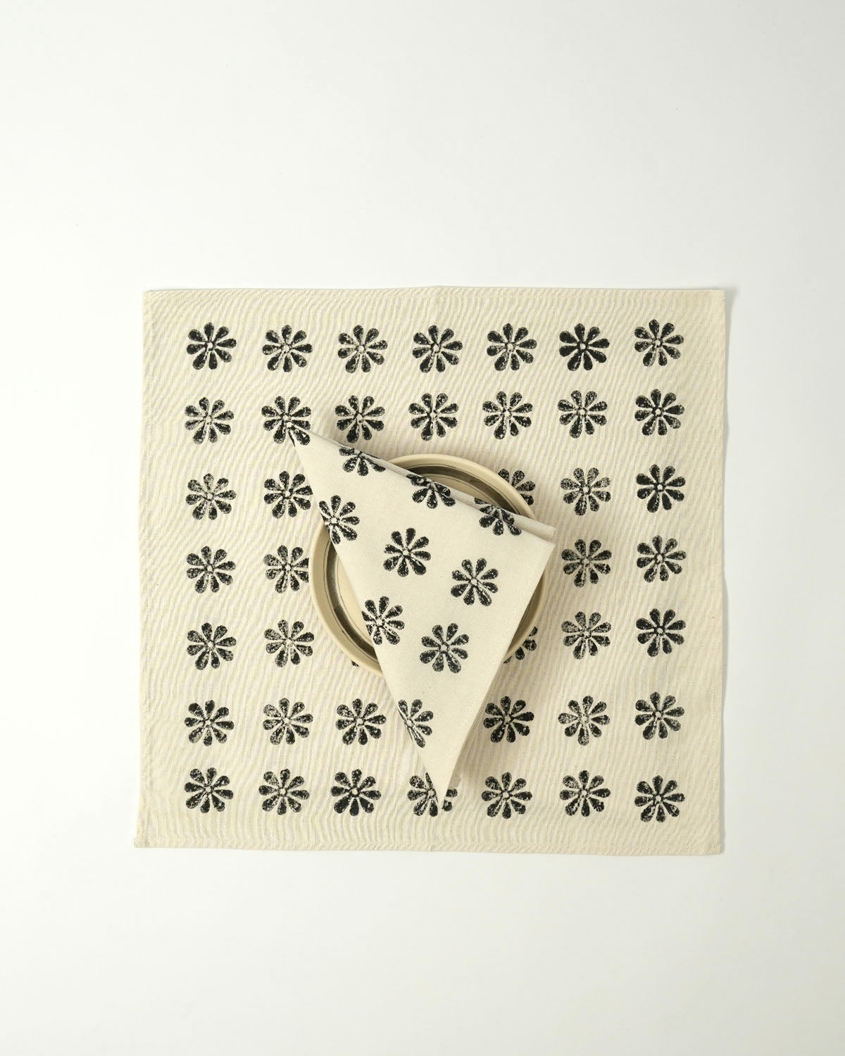 Tara Napkins, Black (Set of 4)