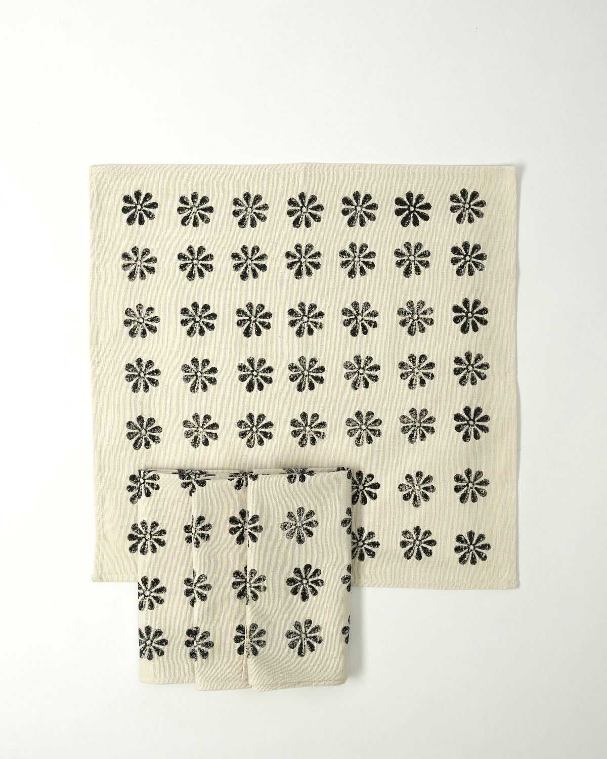 Tara Napkins, Black (Set of 4)