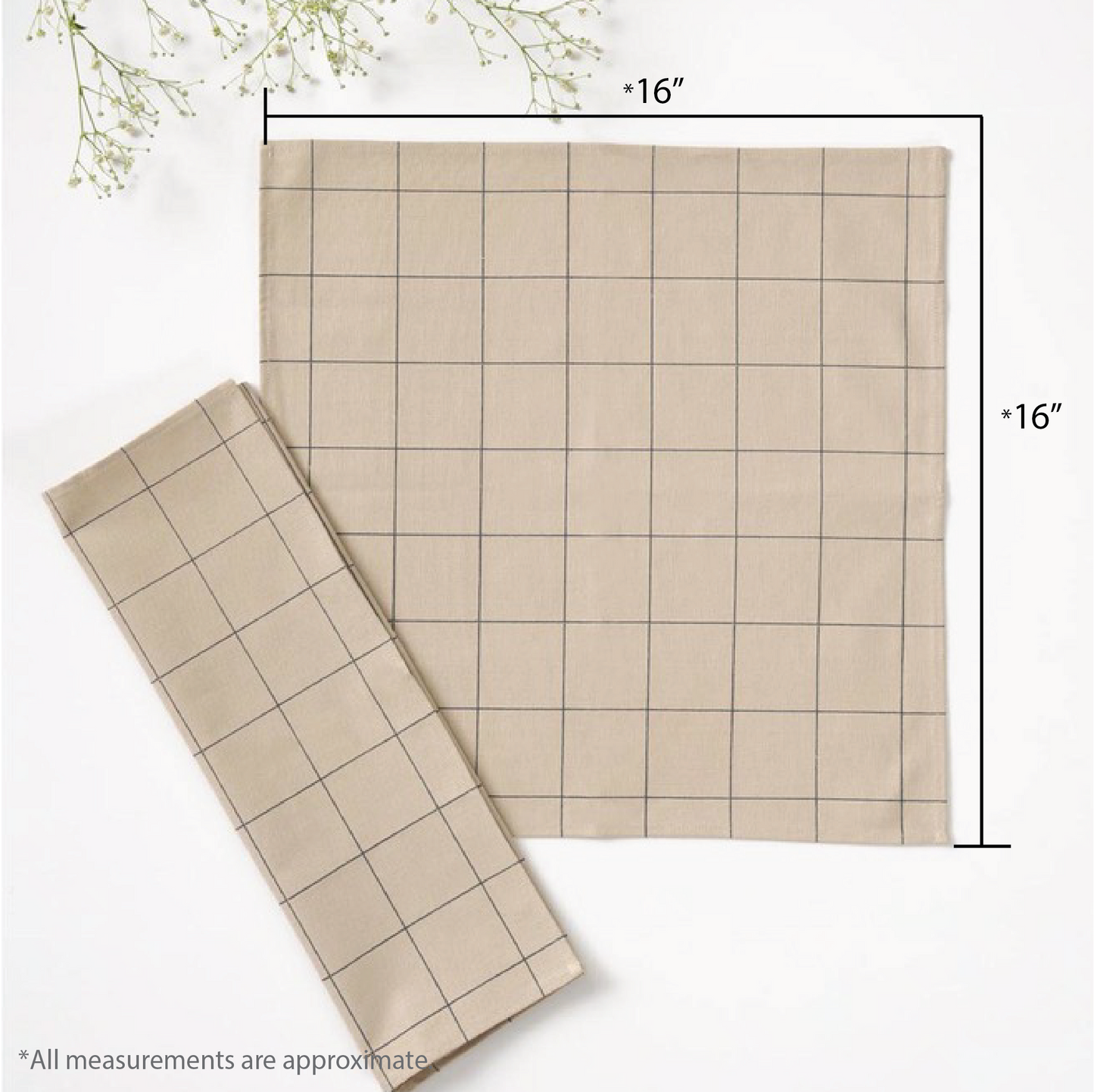 Checkered Napkin (Set of 2)