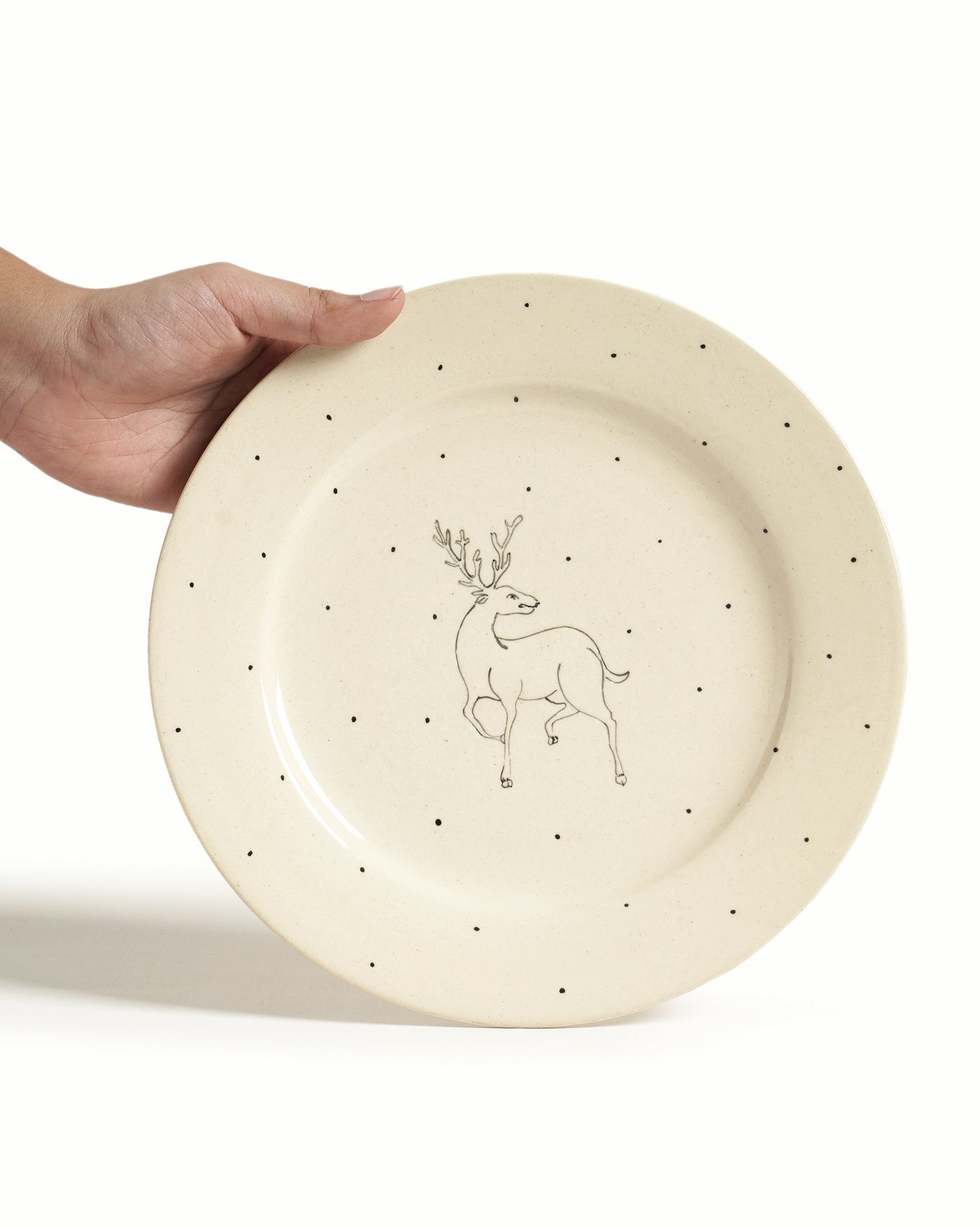 Reindeer Salad Plates (Set of 2)
