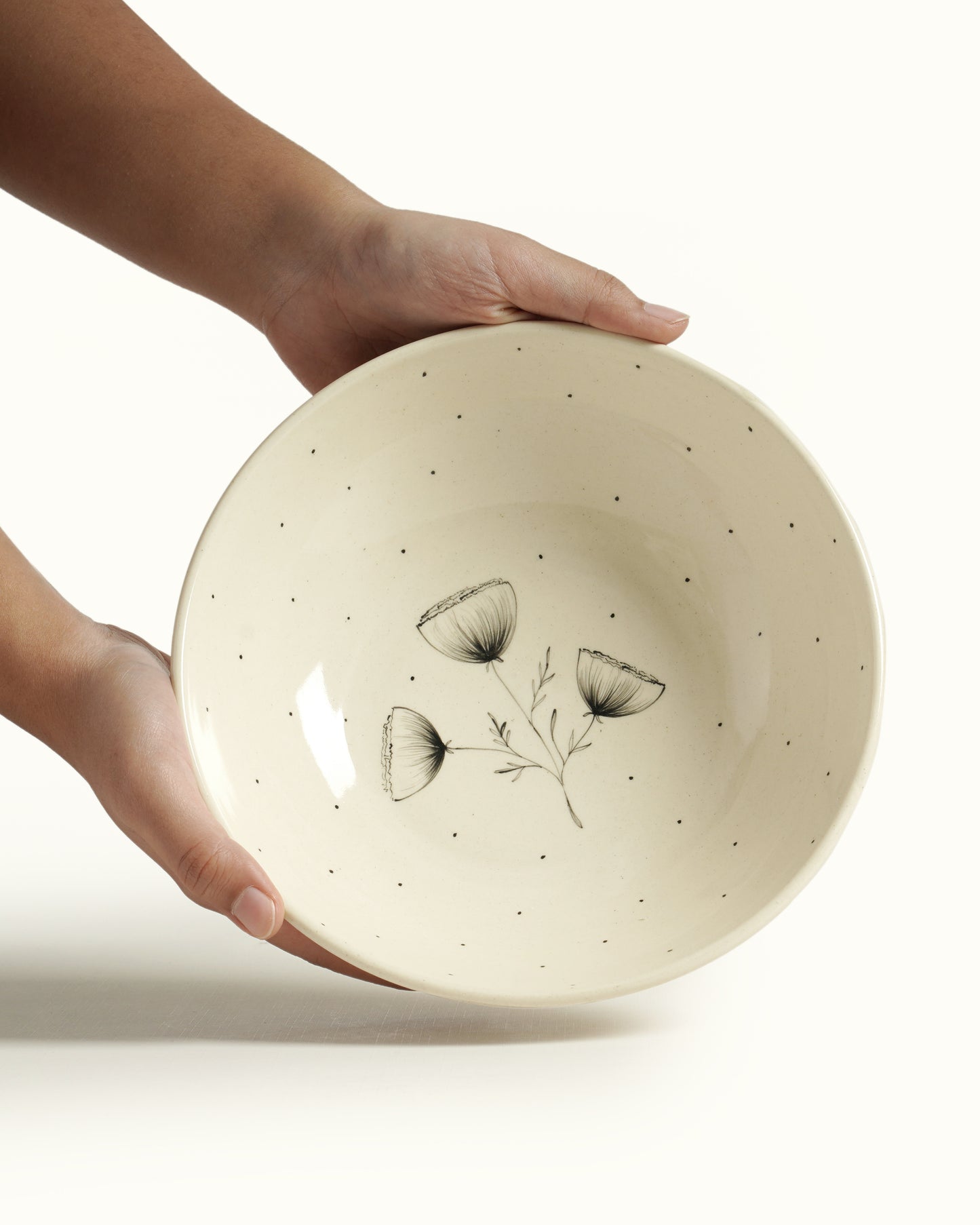 Carnations Salad Bowl