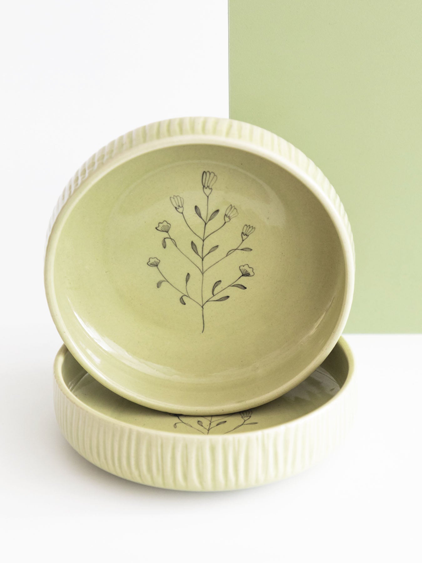 Meadow Pasta Bowl, Olive