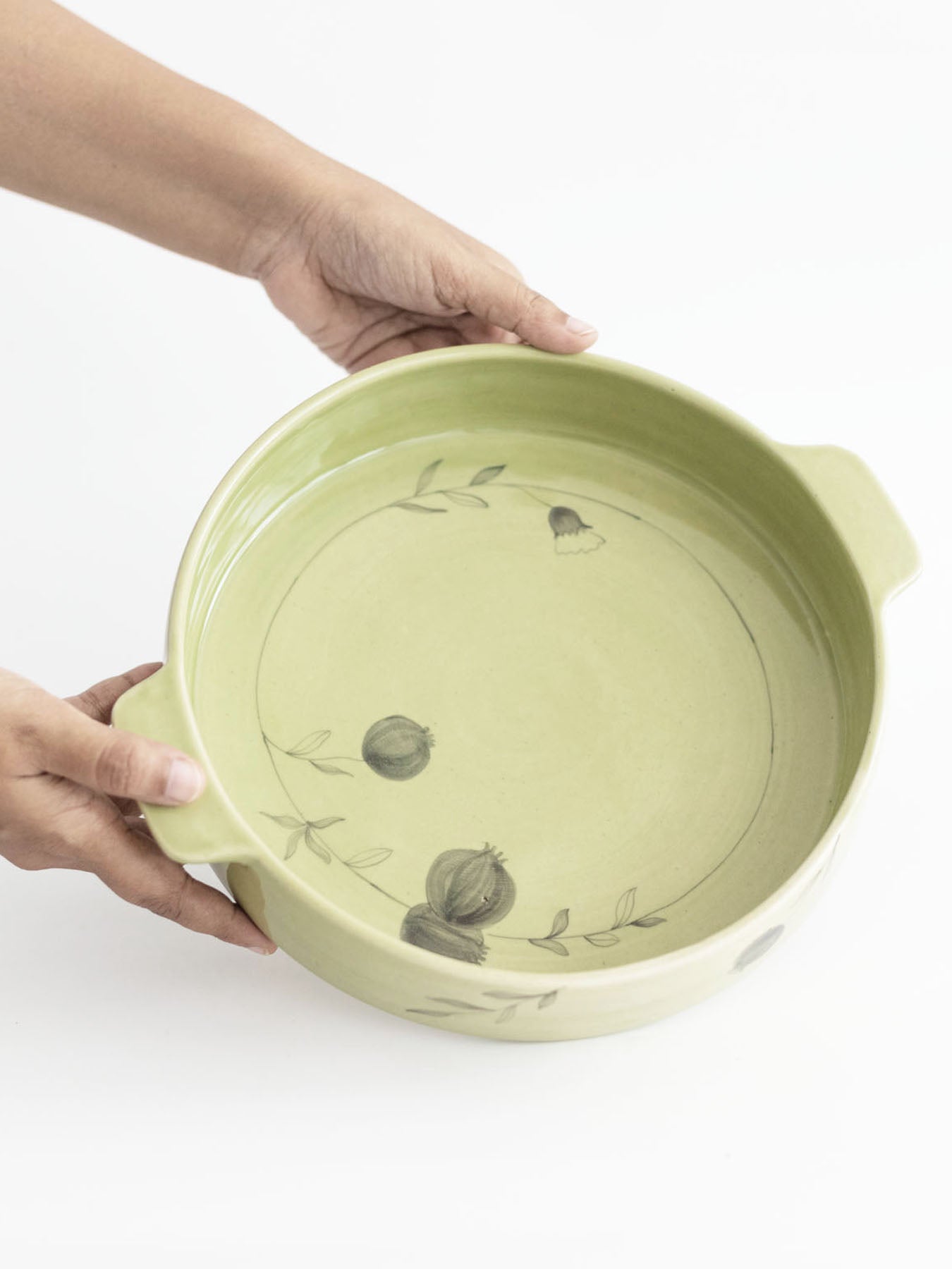 Anar Baking Dish, Olive