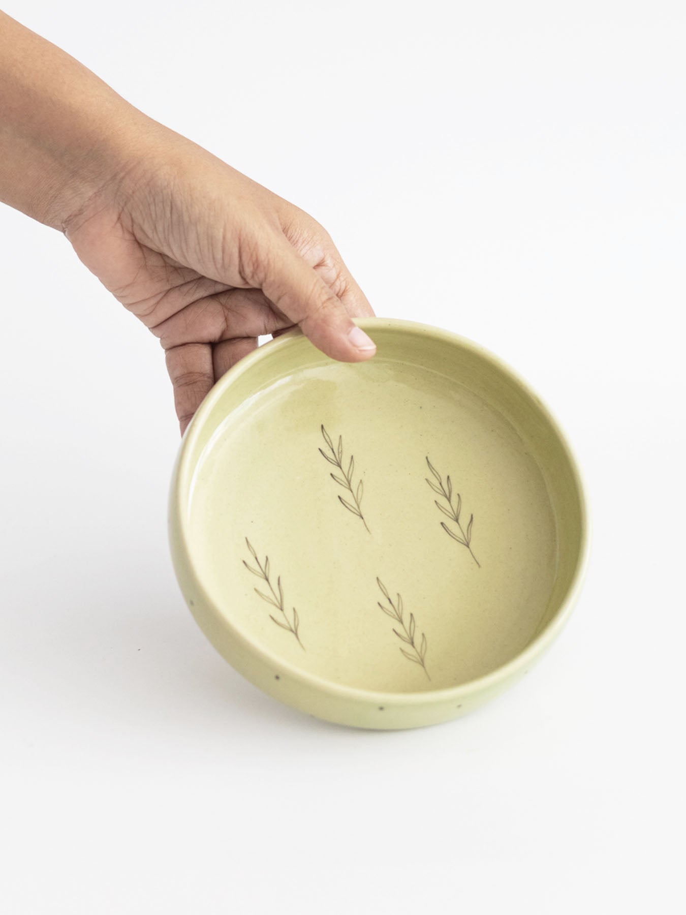 Durba Zen Bowl, Olive