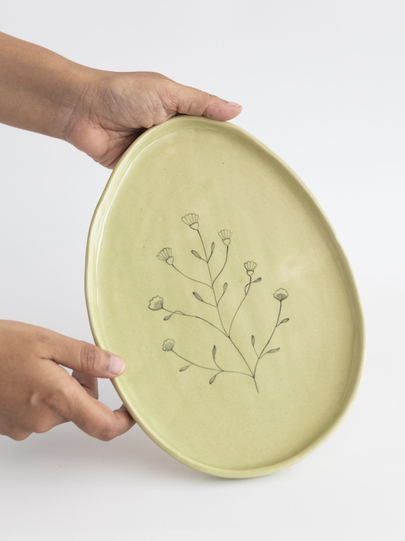 Meadow Platter, Olive