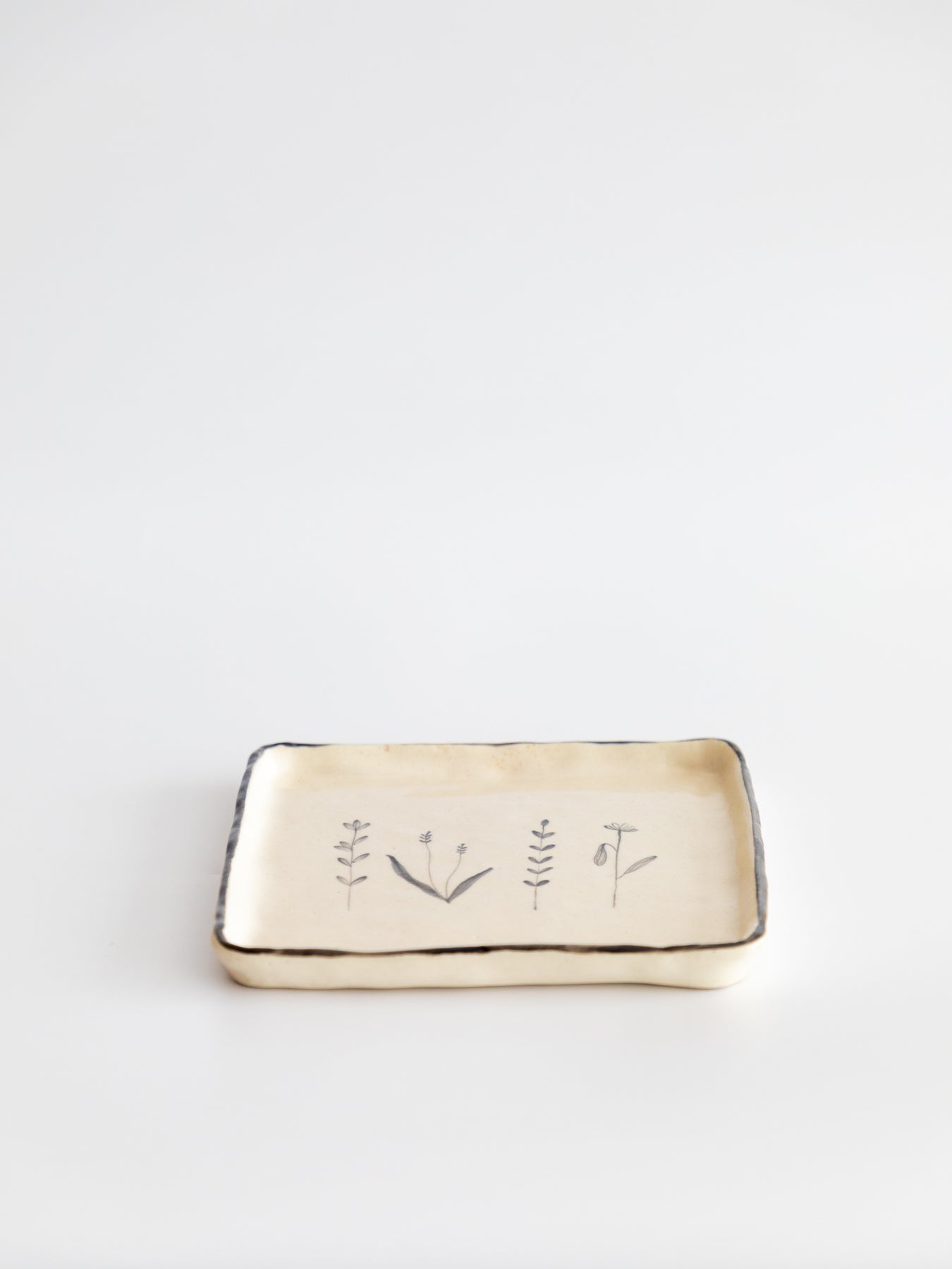 English Meadow Square Platter
