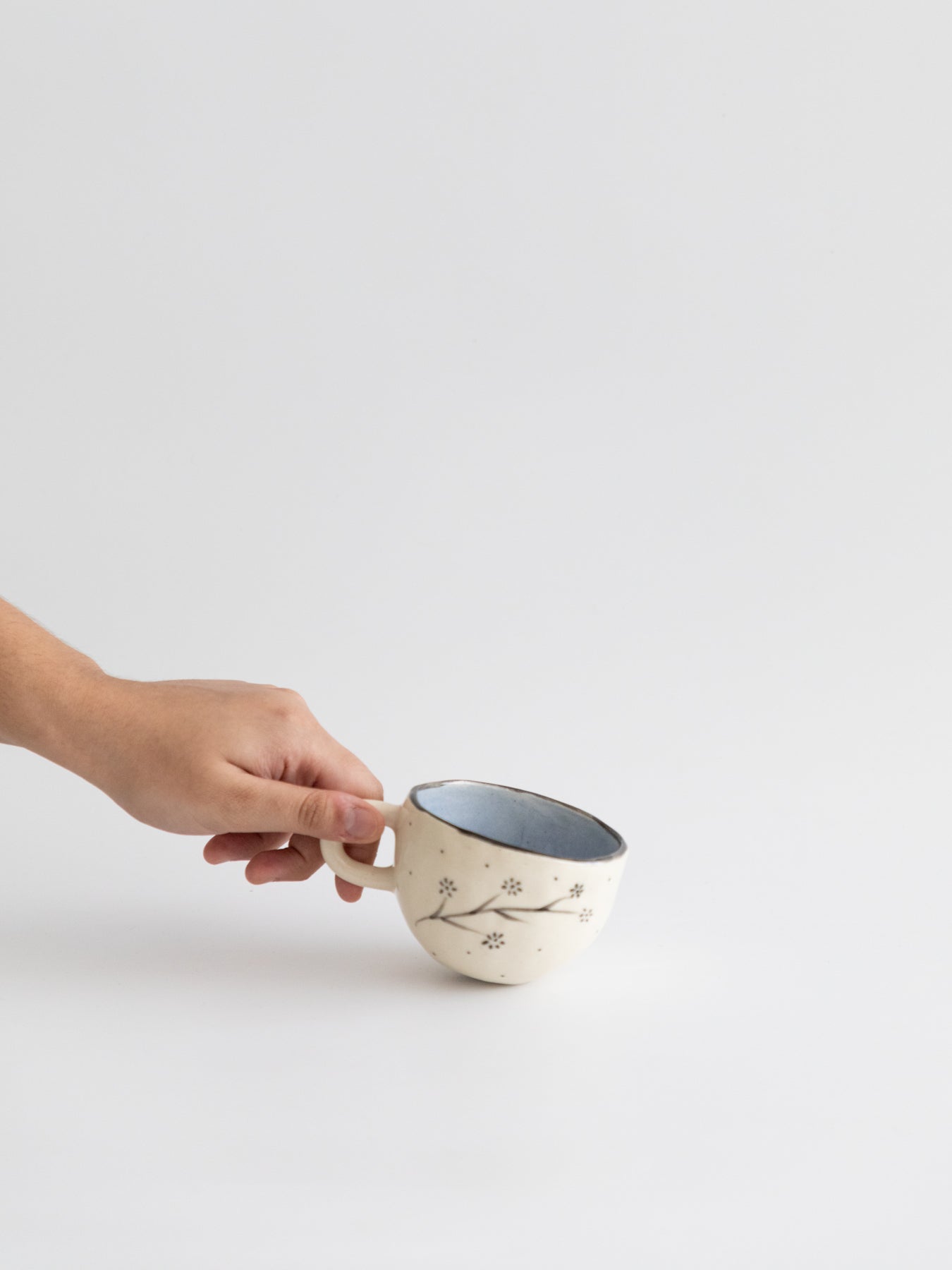 Gypsy Teacup, Sky Blue