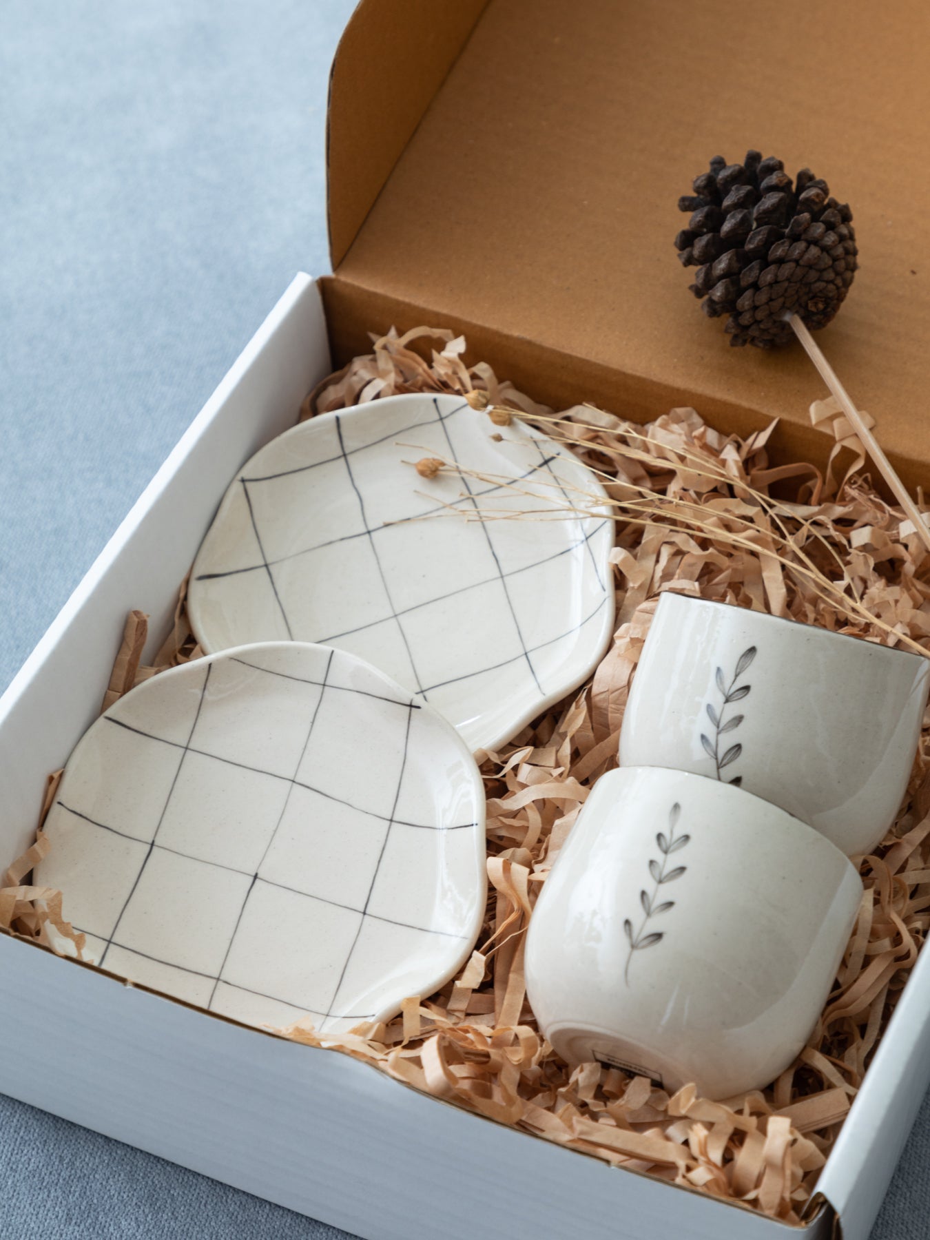 Rosemary Teacups Giftset