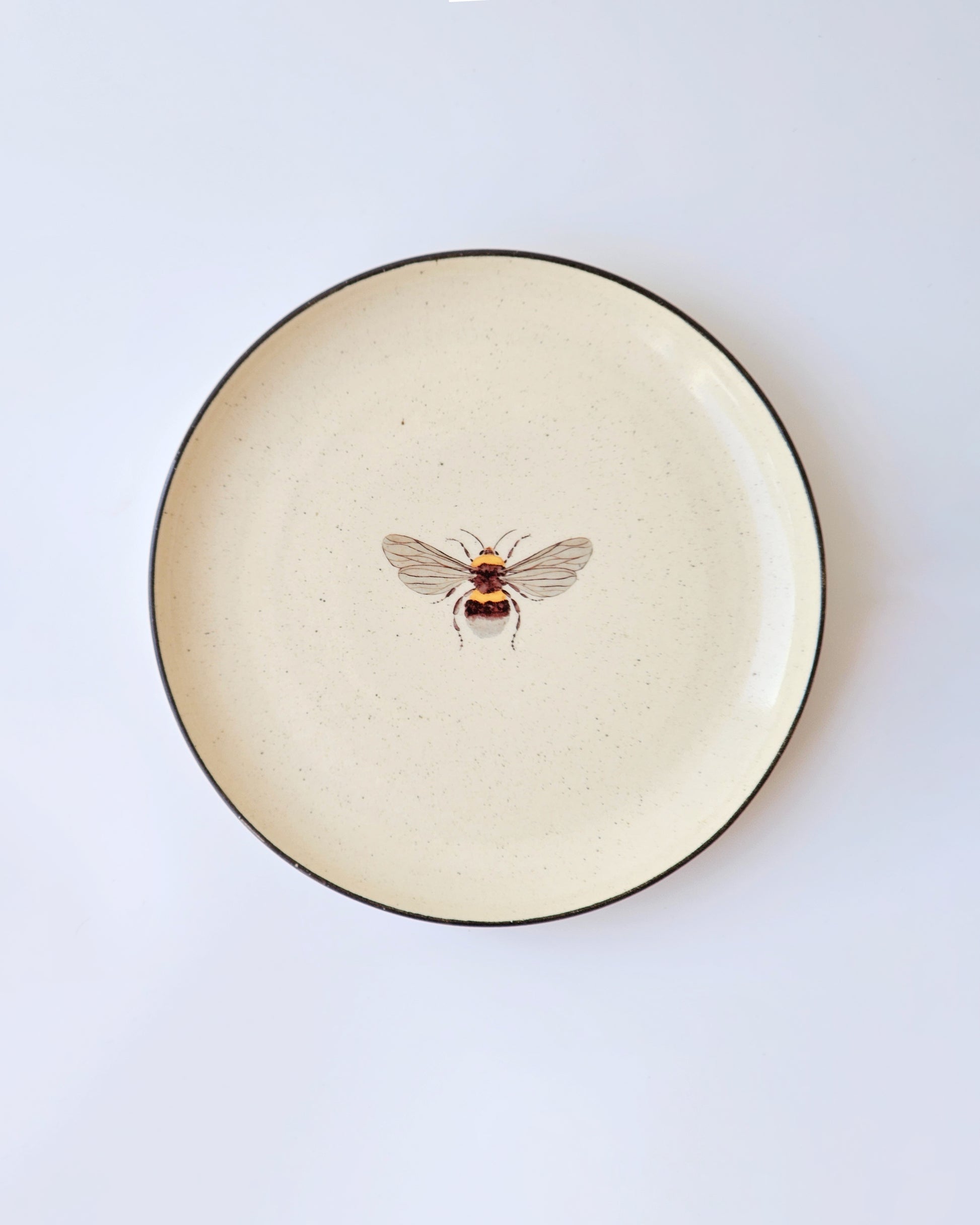 Honeybee Coffee Mug Set (1 Coffee Mug & 1 Quarter Plate)