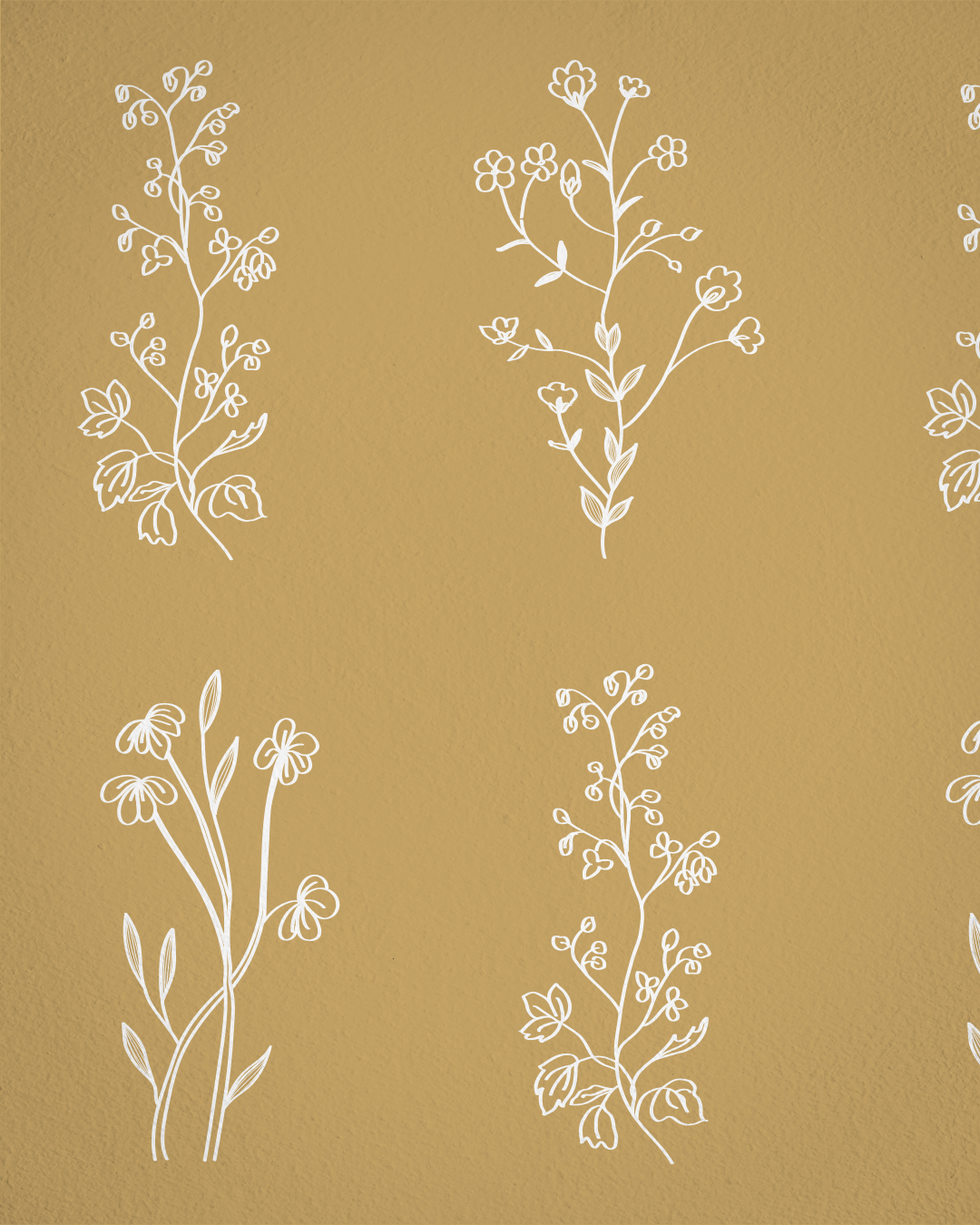 English Meadow Wallpaper