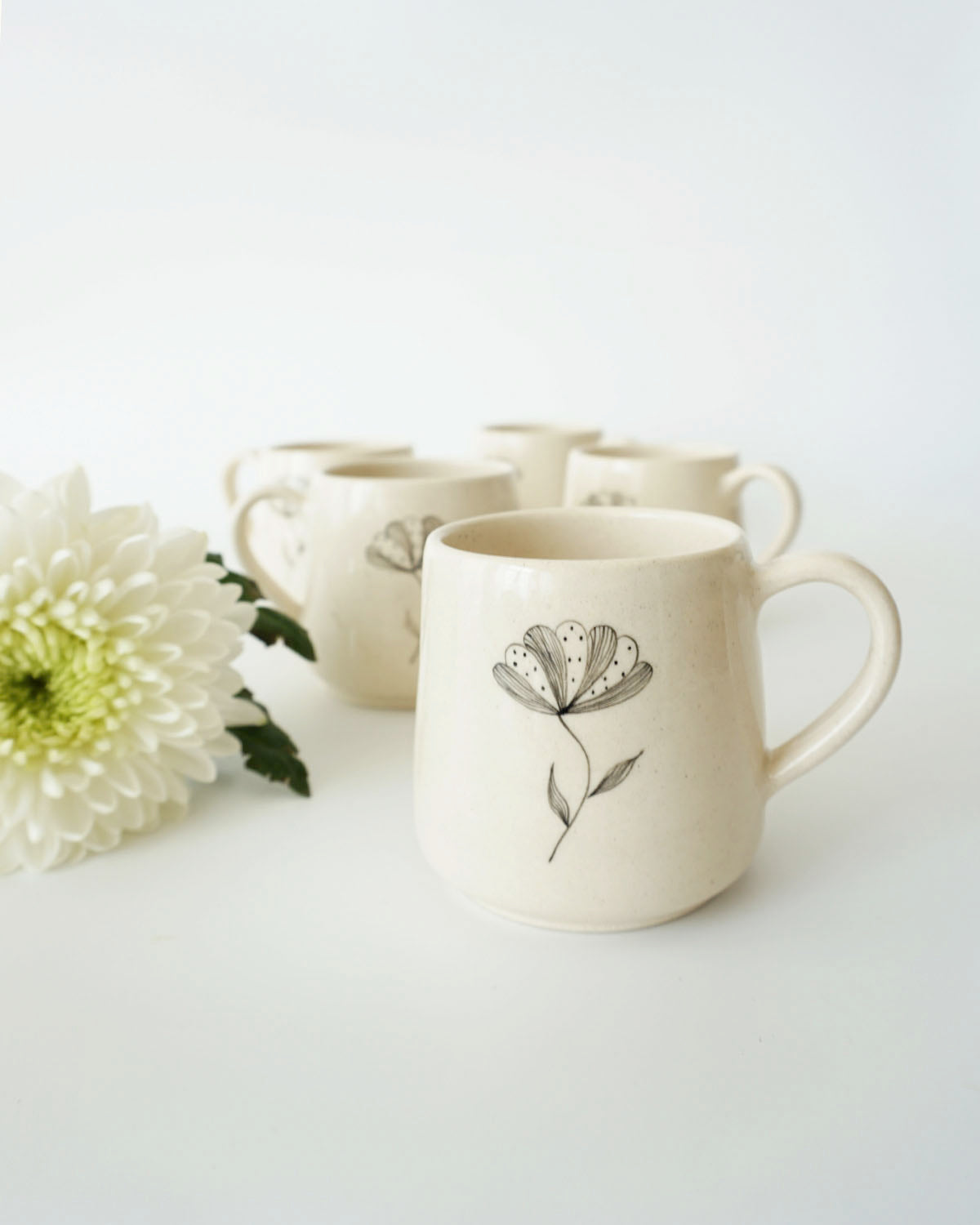 Magnolia Teacups ( Set of 2)