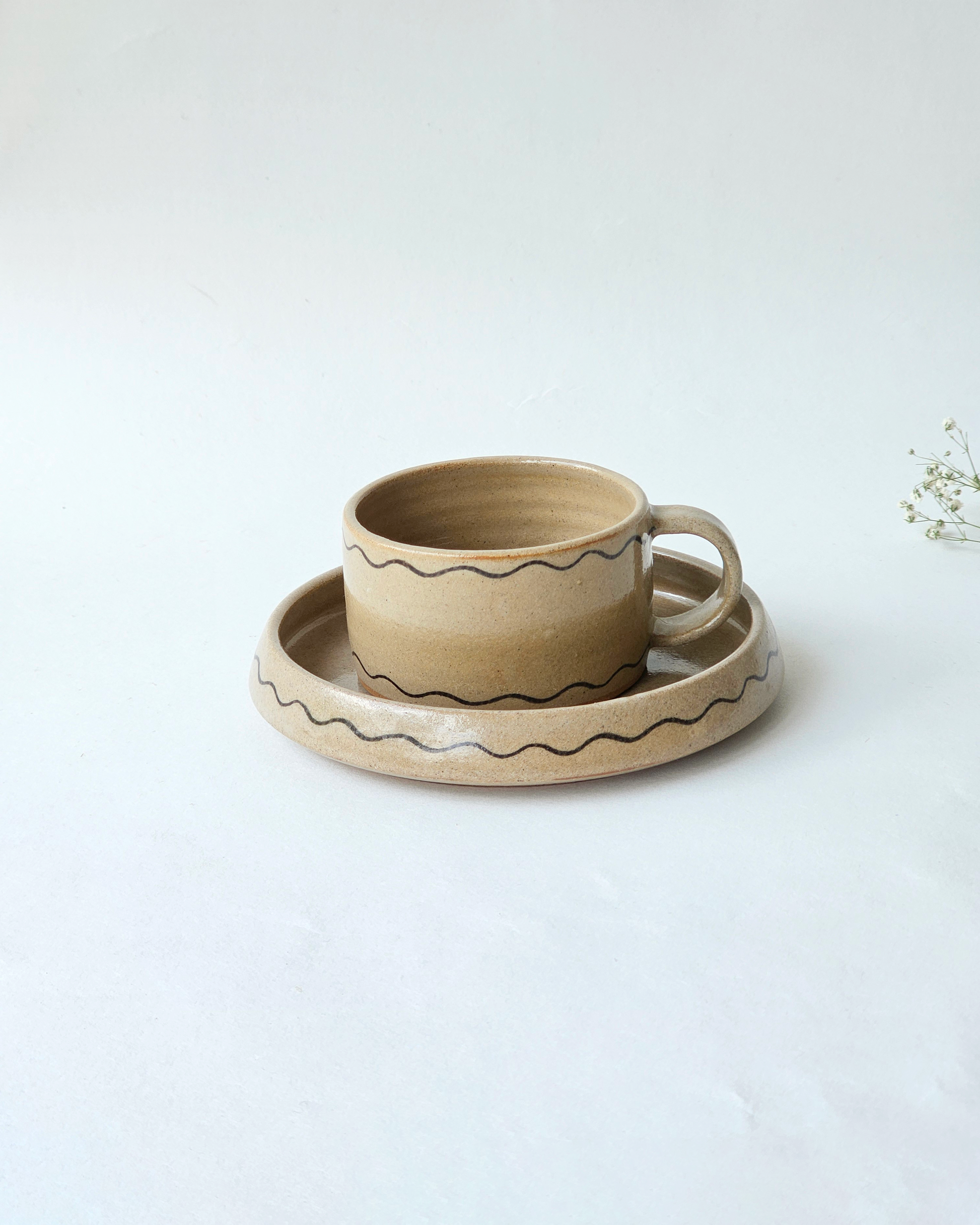 Kashphool Teacup & Saucer