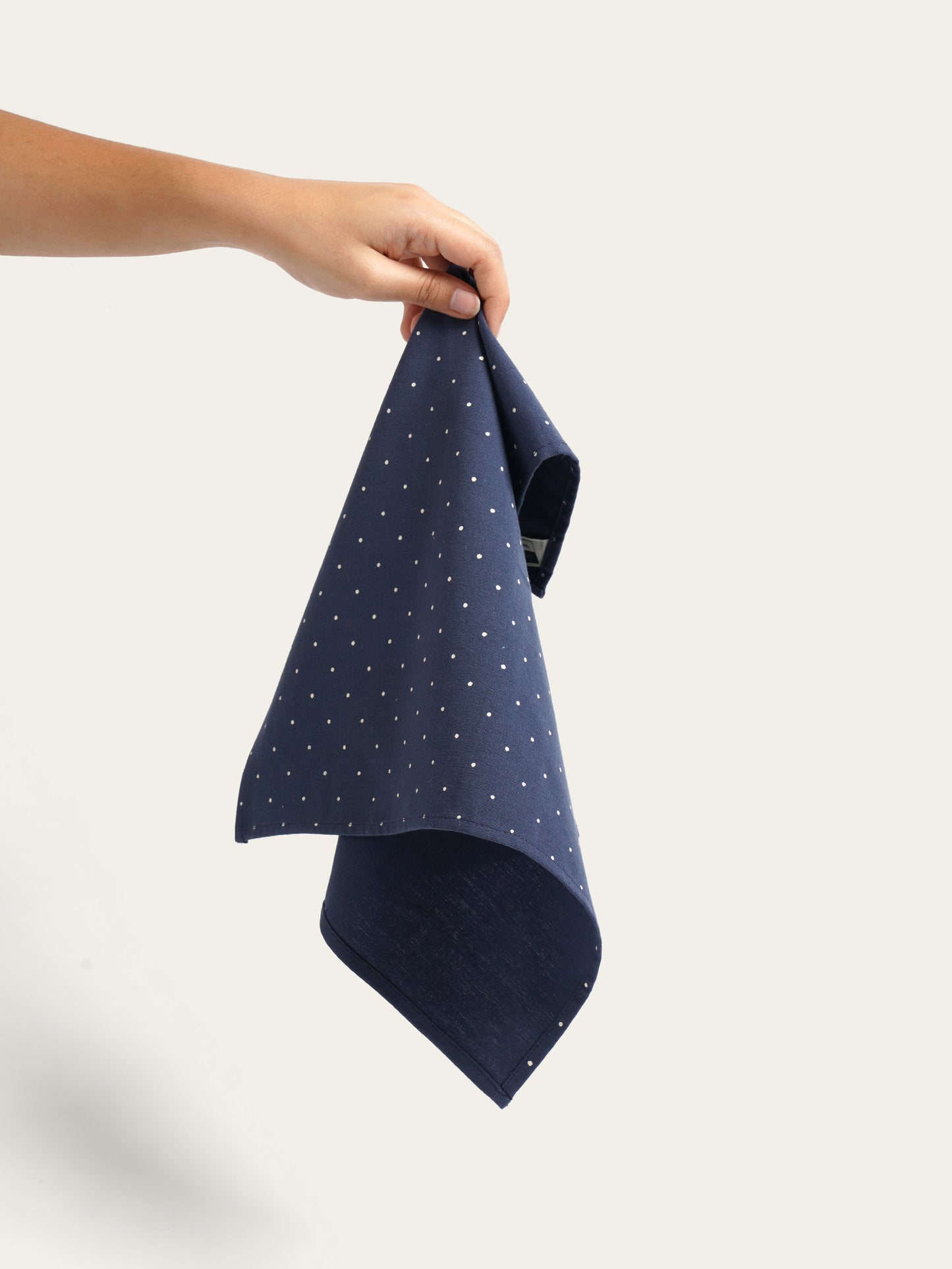 Polka Napkins, Navy ( Set of 4 )