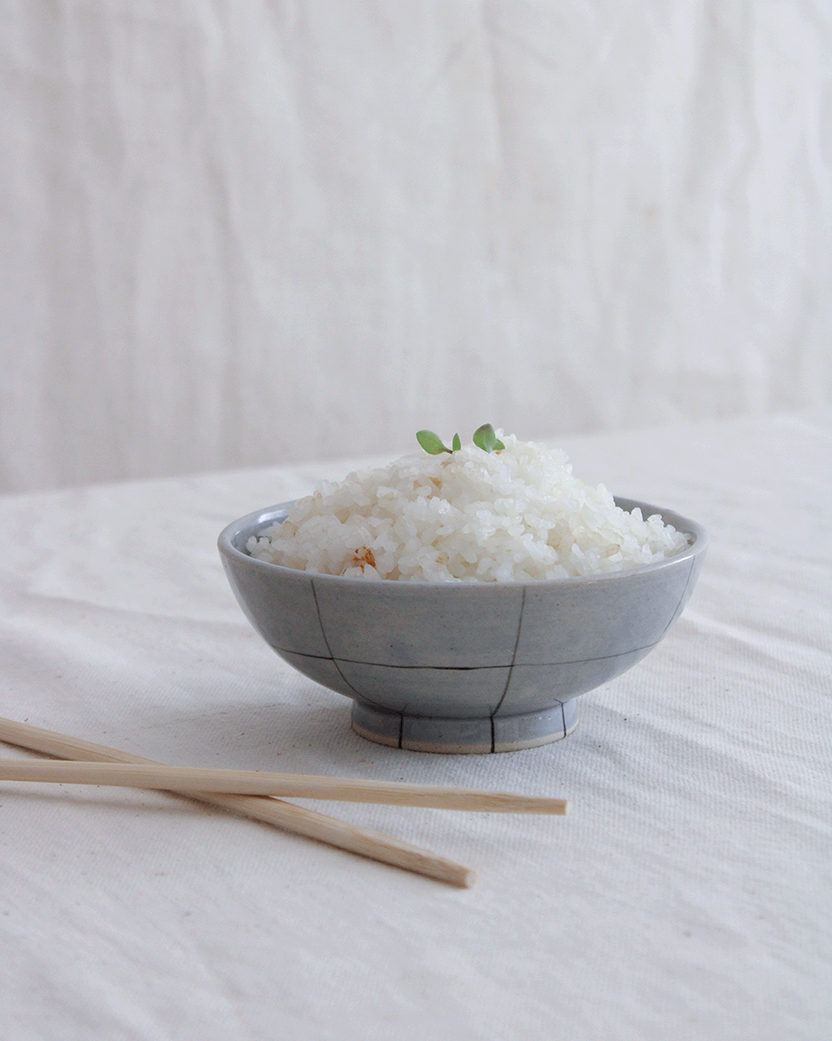 Magnolia Rice Bowl, Sky Blue