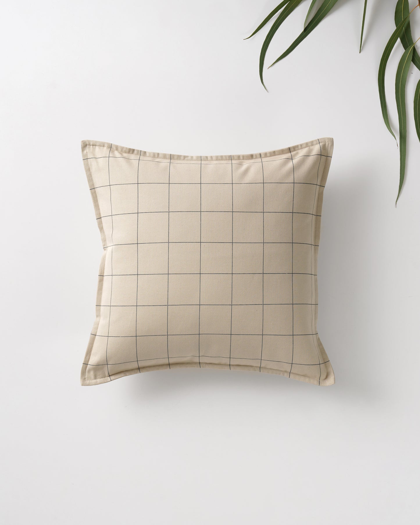 Checkered Cushion Cover (16” X 16”)