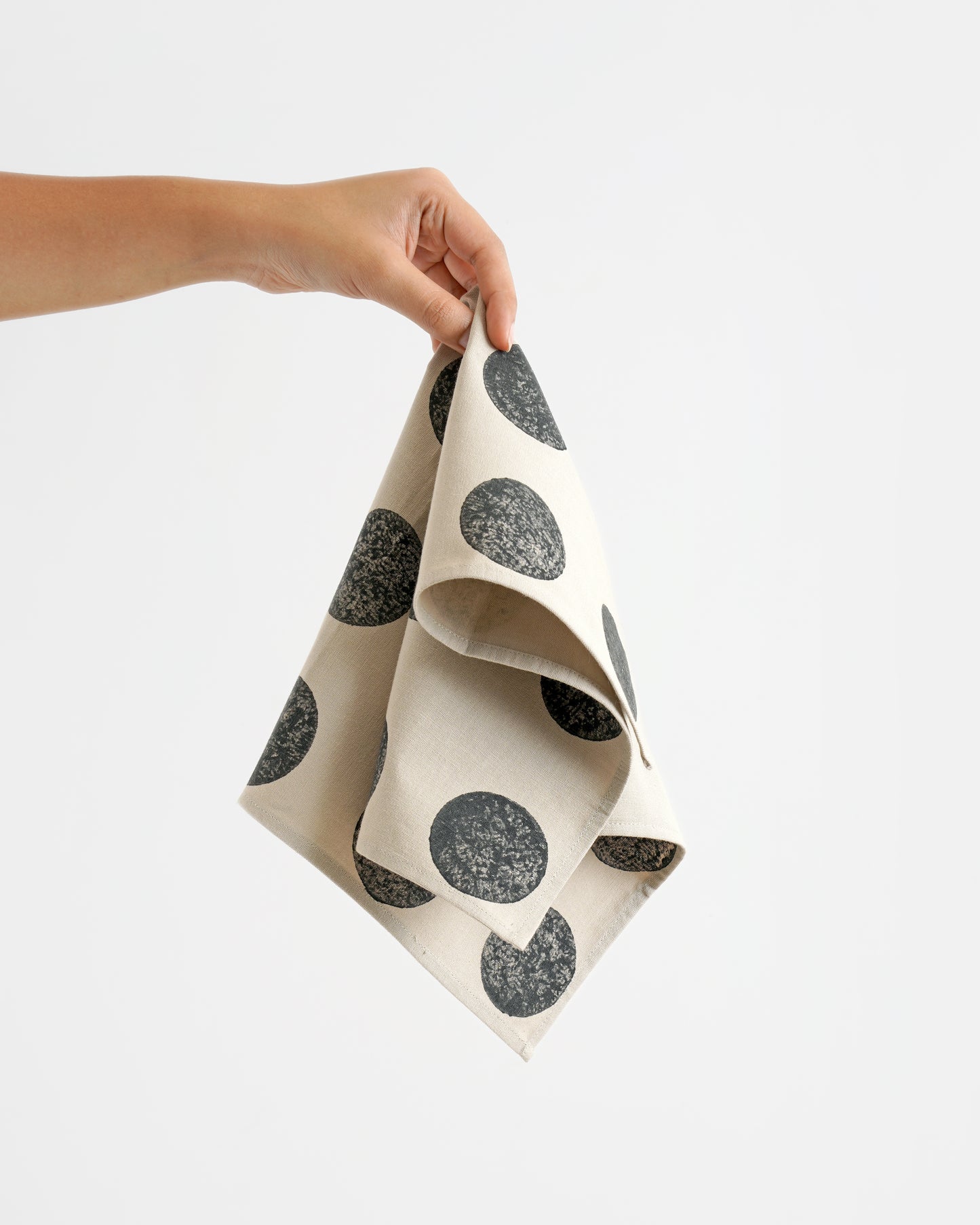 Moon Napkins, Dark Grey ( Set of 2 )