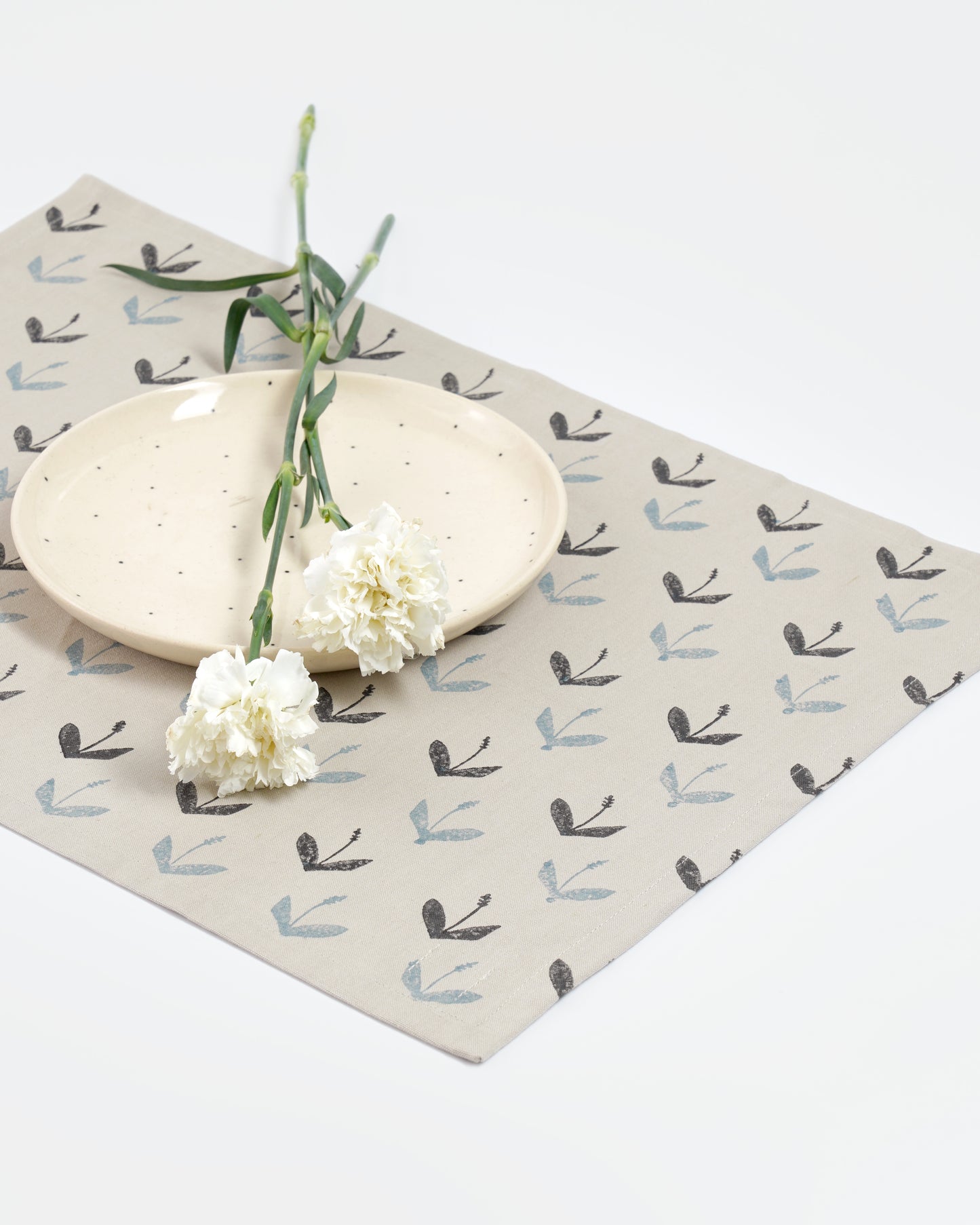 Primrose Tablemats ,Blue ( Set of 2 )
