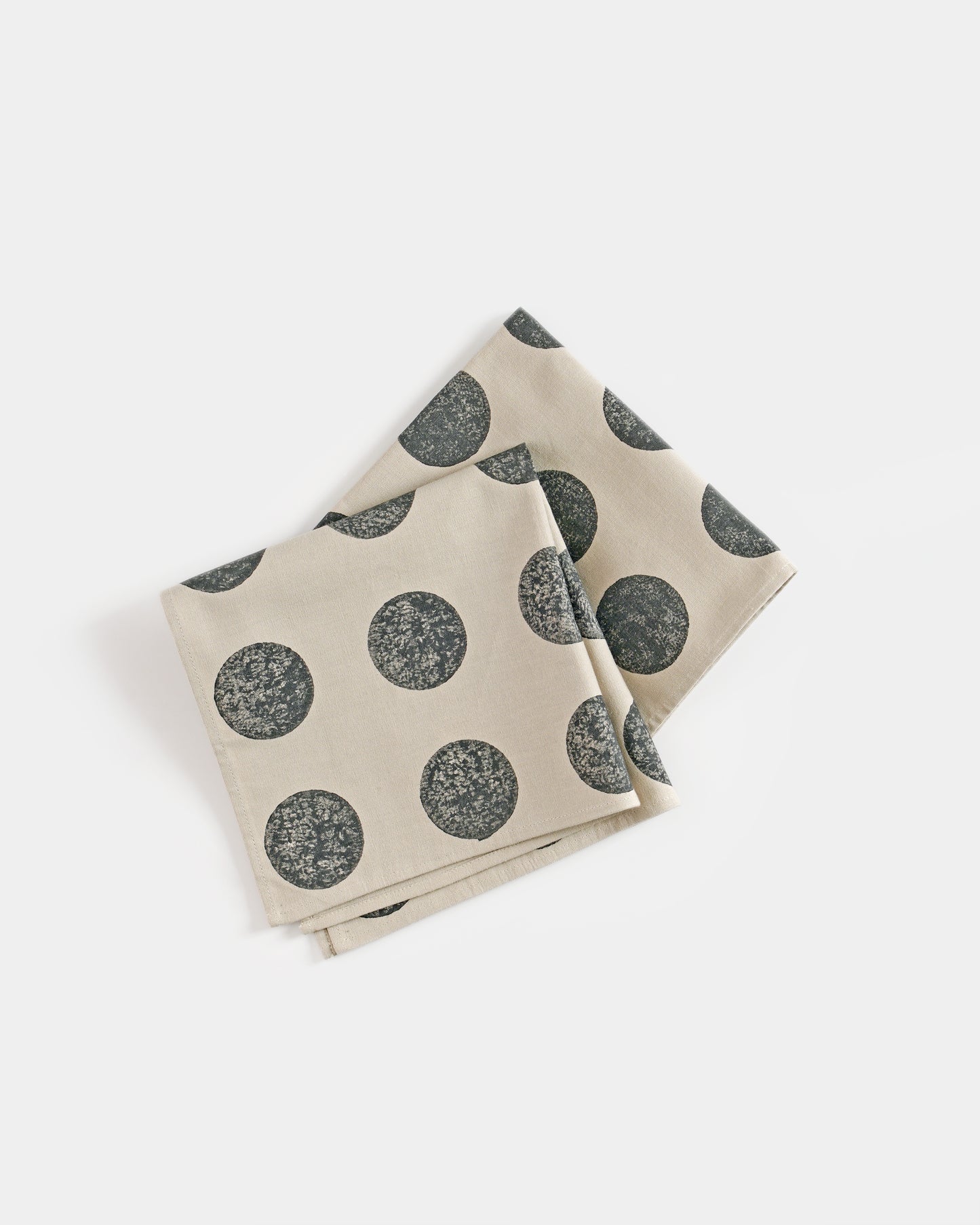 Moon Napkins, Dark Grey ( Set of 2 )