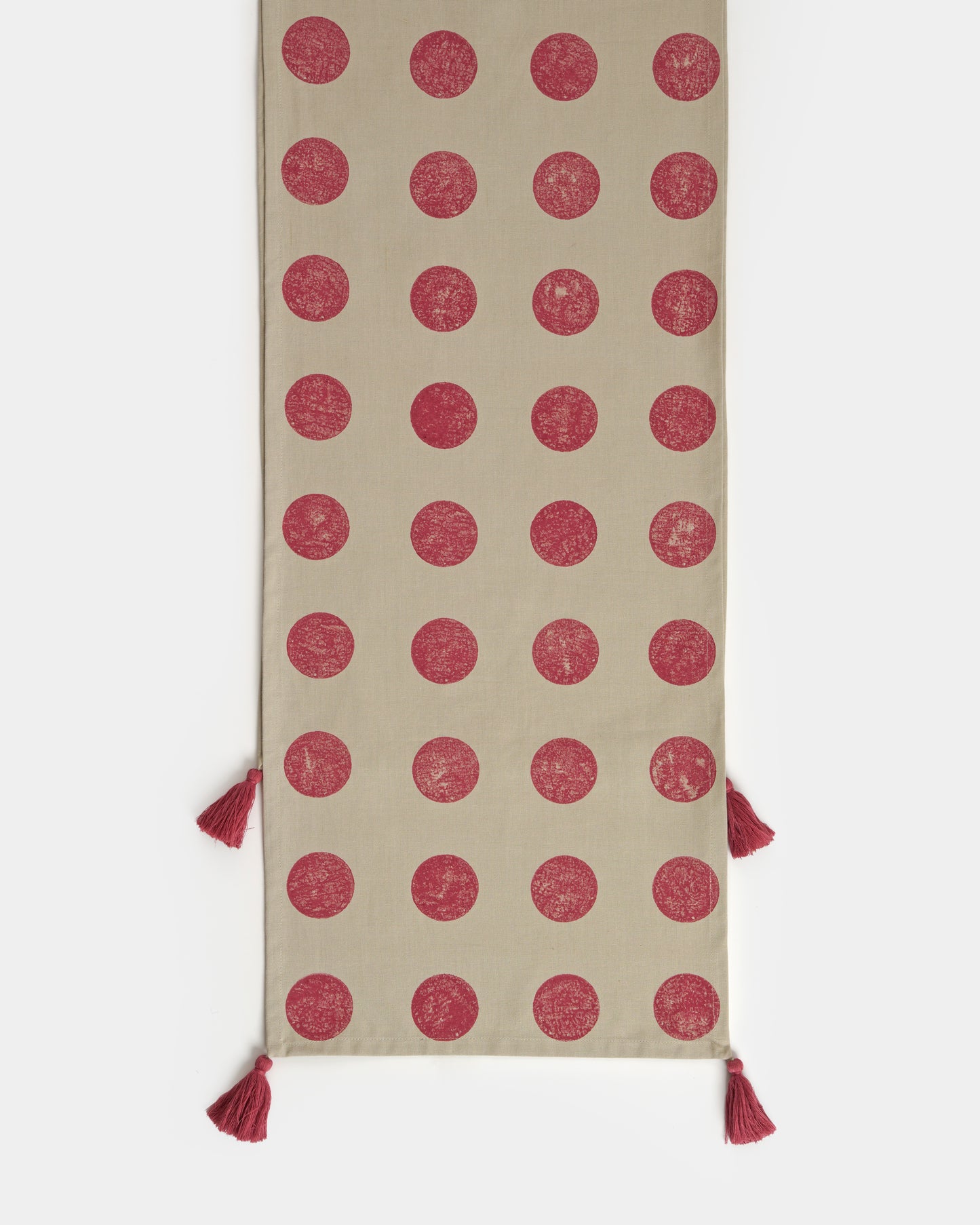 Moon Table Runner ,Fushia