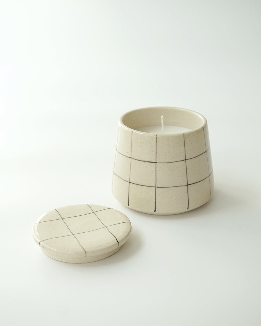 Check Jar Candle, Vanilla