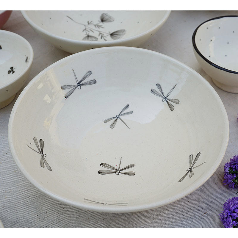 Dragonfly Salad Bowl
