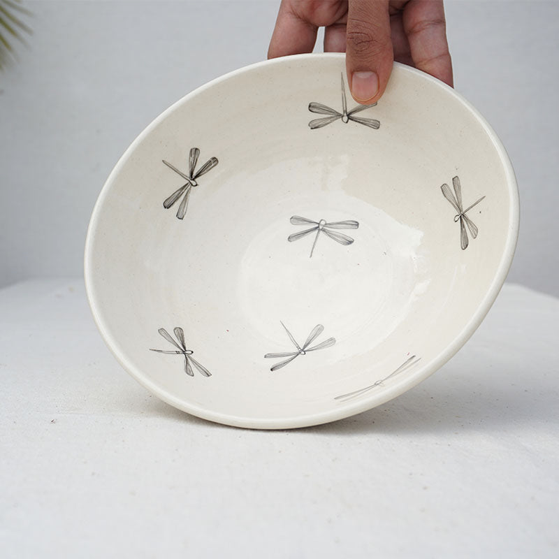 Dragonfly Salad Bowl