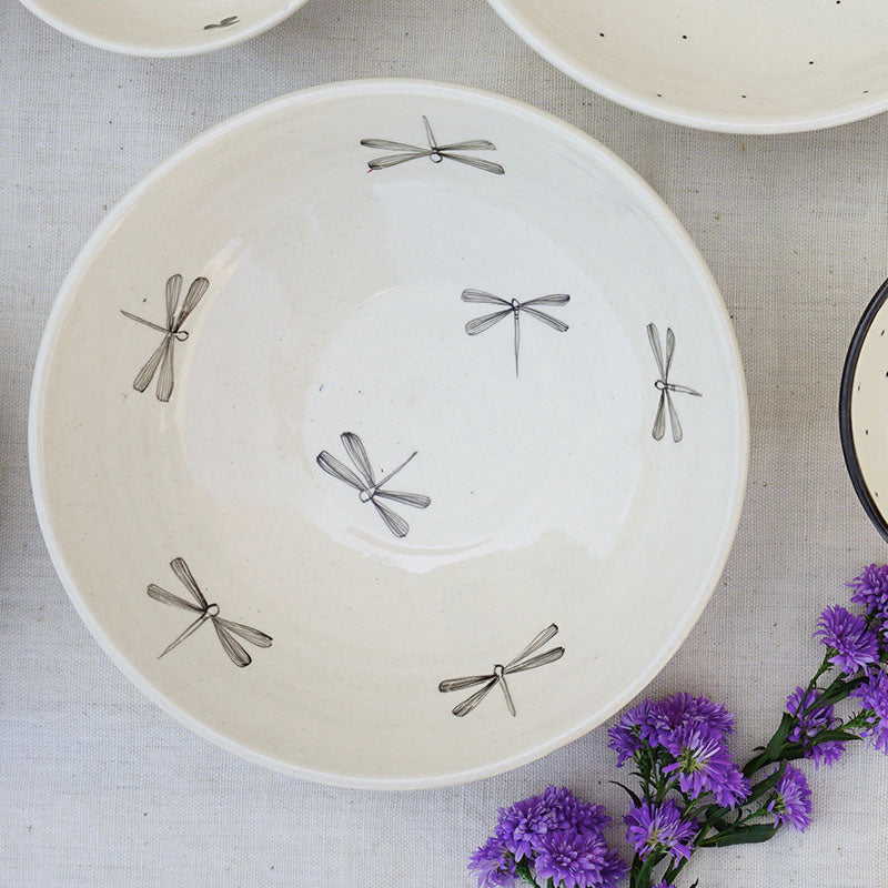 Dragonfly Salad Bowl