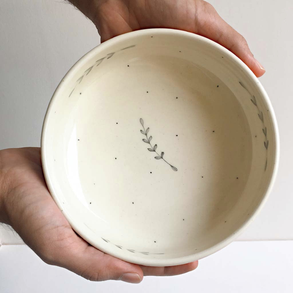 Durba Pasta Bowl, Pink