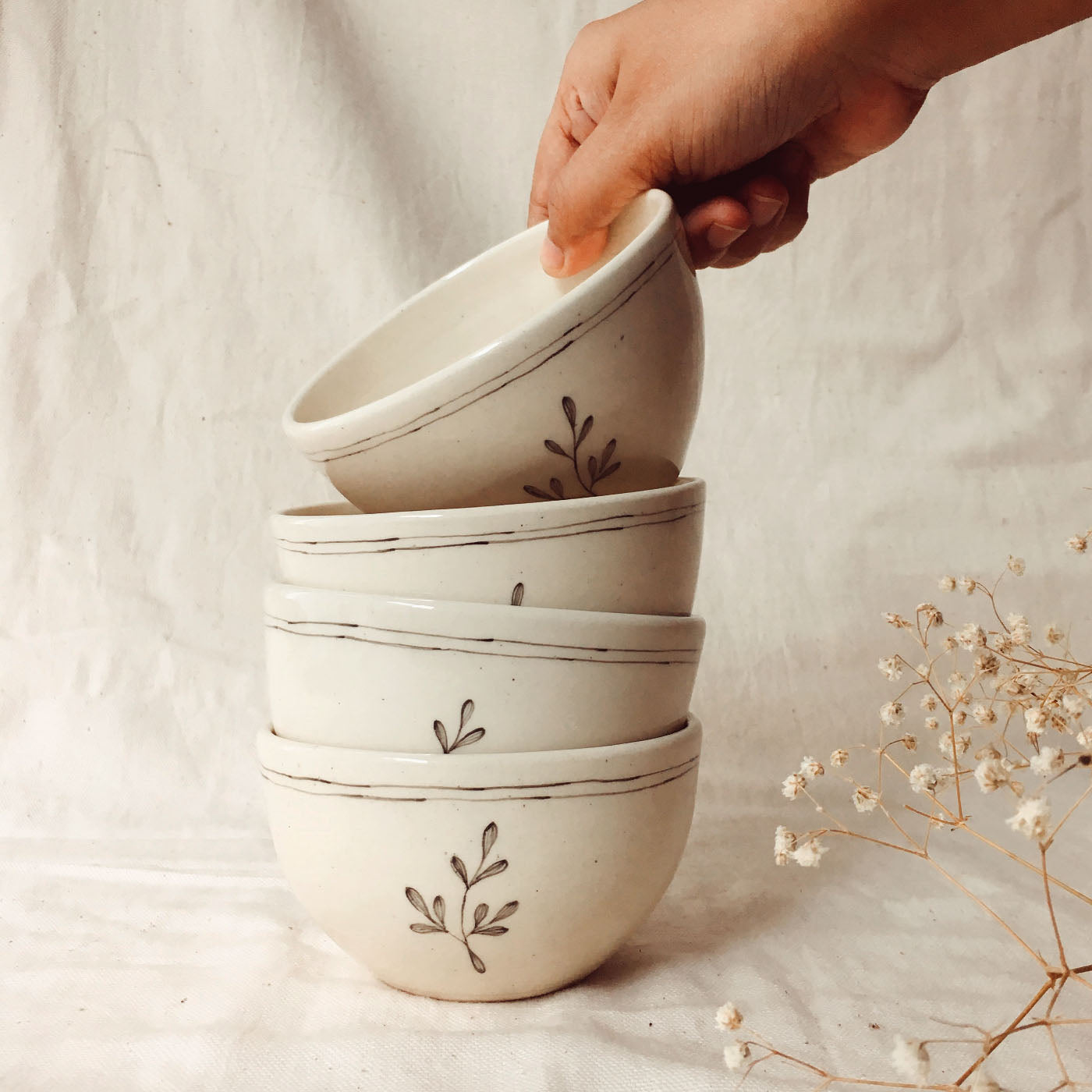 Lily Soup Bowls (Set of 2)