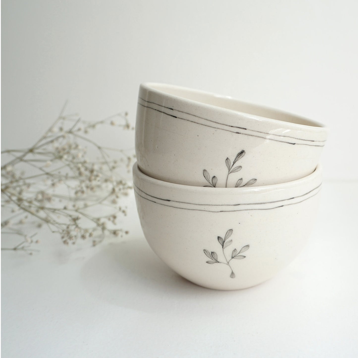 Lily Soup Bowls (Set of 2)