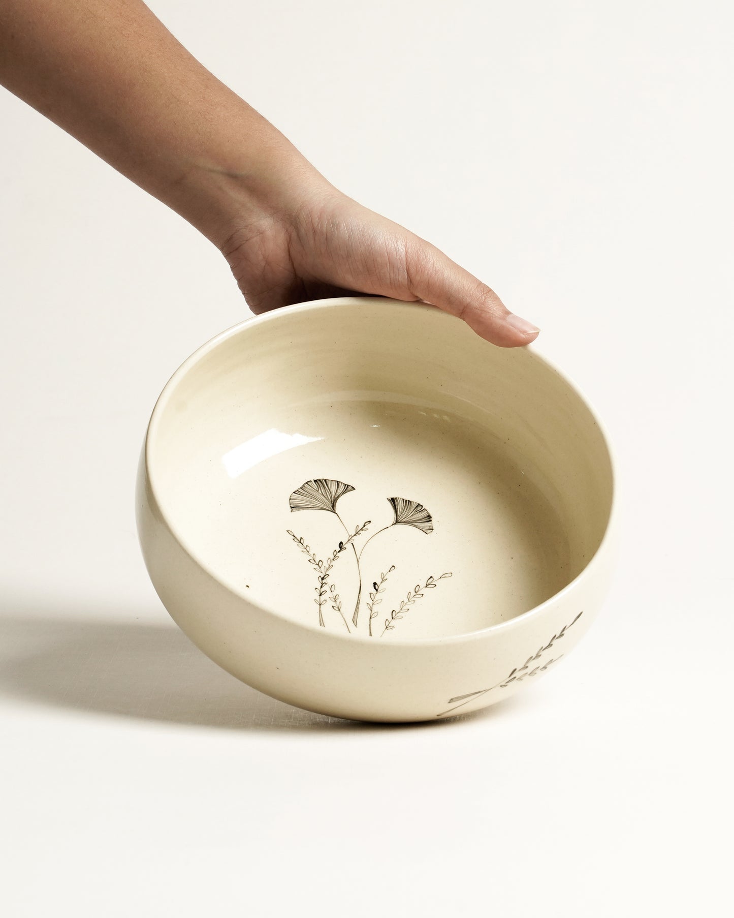 Gingko Garden Serving Bowl