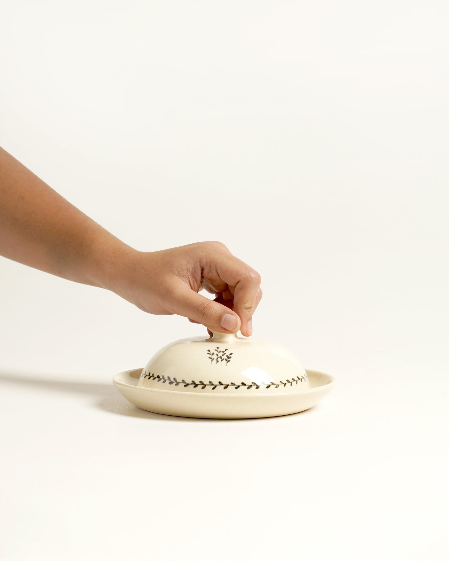 Summer Meadow Butter Dish