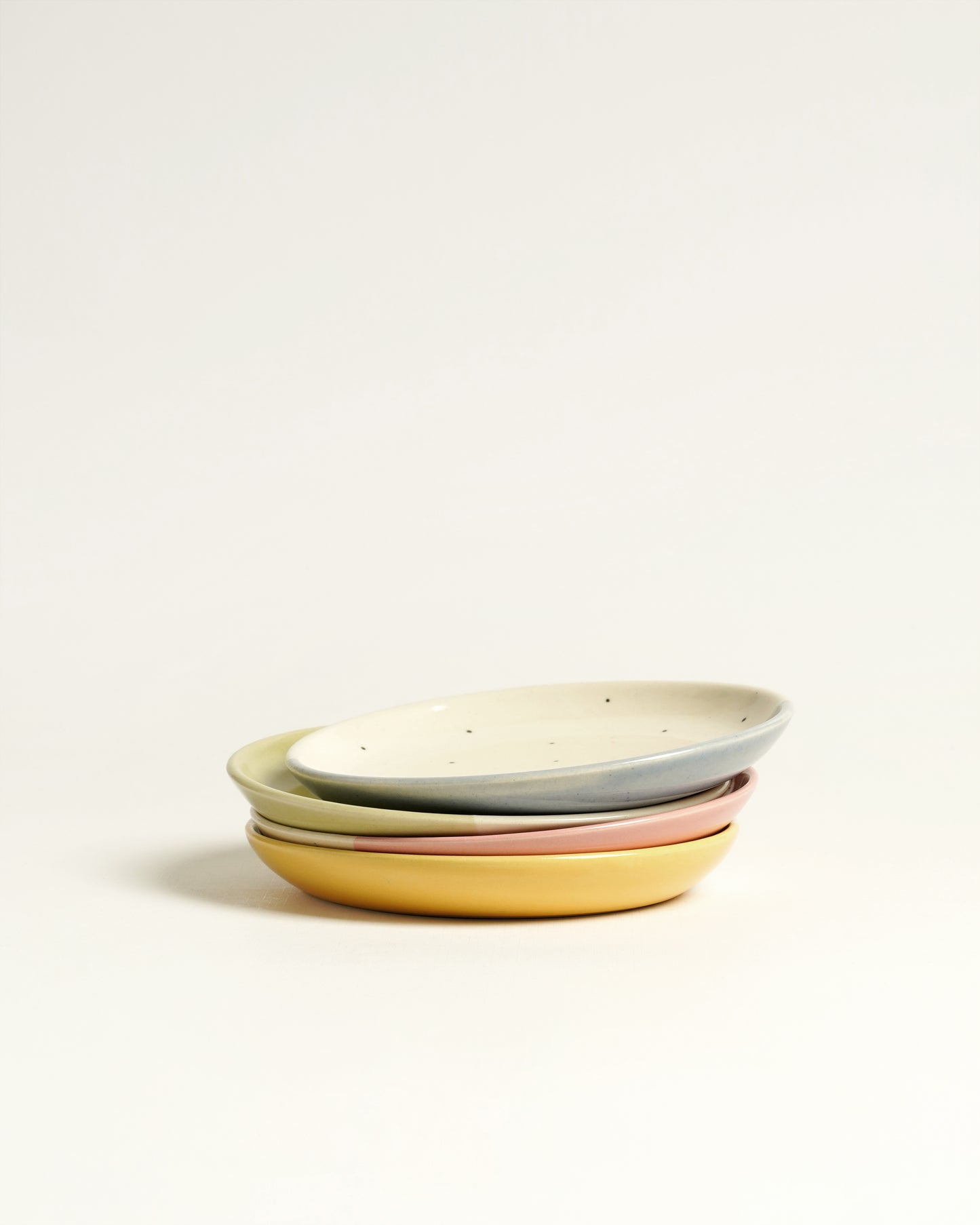 Polka Tapas Plates ( Set of 4 )