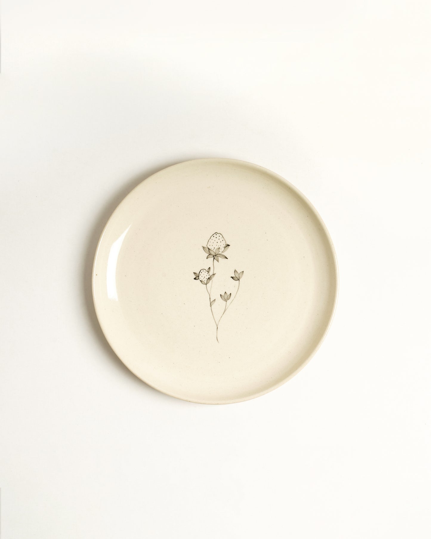 Strawberry Quarter Plates (Set of 2)