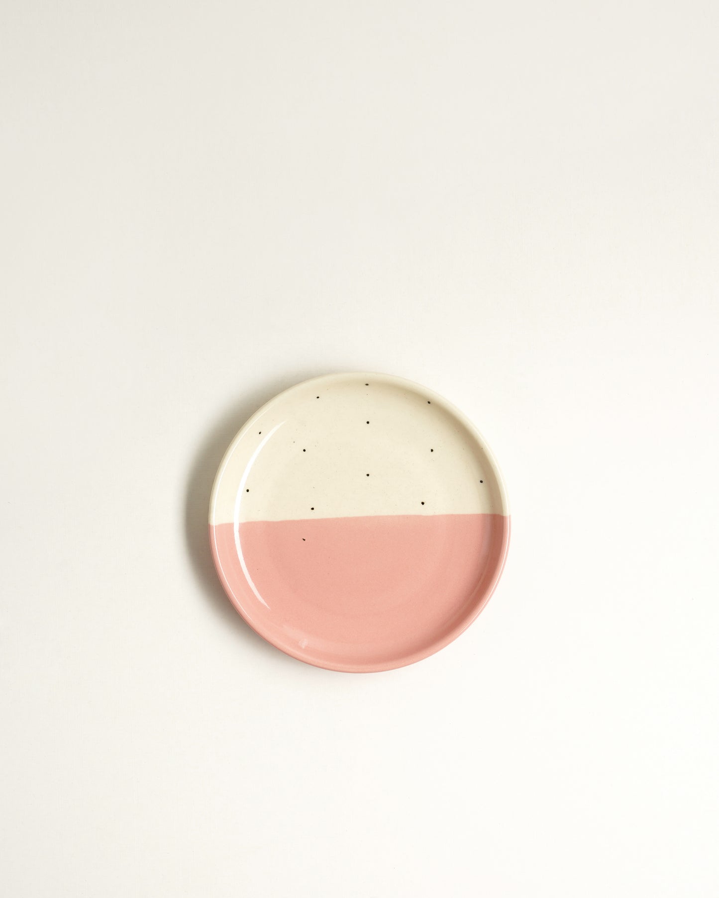 Polka Tapas Plate, Pink