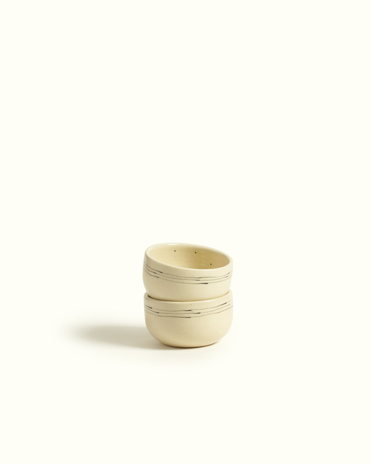 Stripe Pinch Bowls (Set of 2)