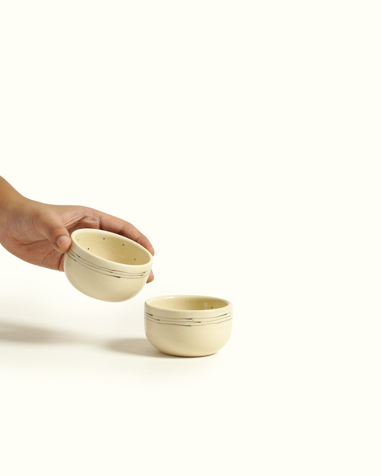 Stripe Pinch Bowls (Set of 2)