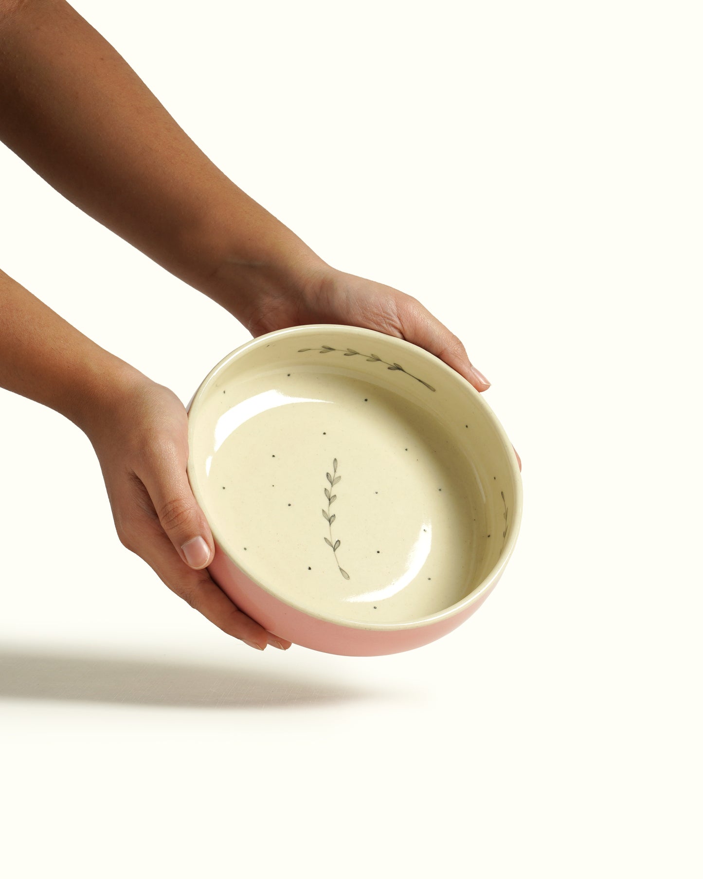 Durba Pasta Bowl, Pink