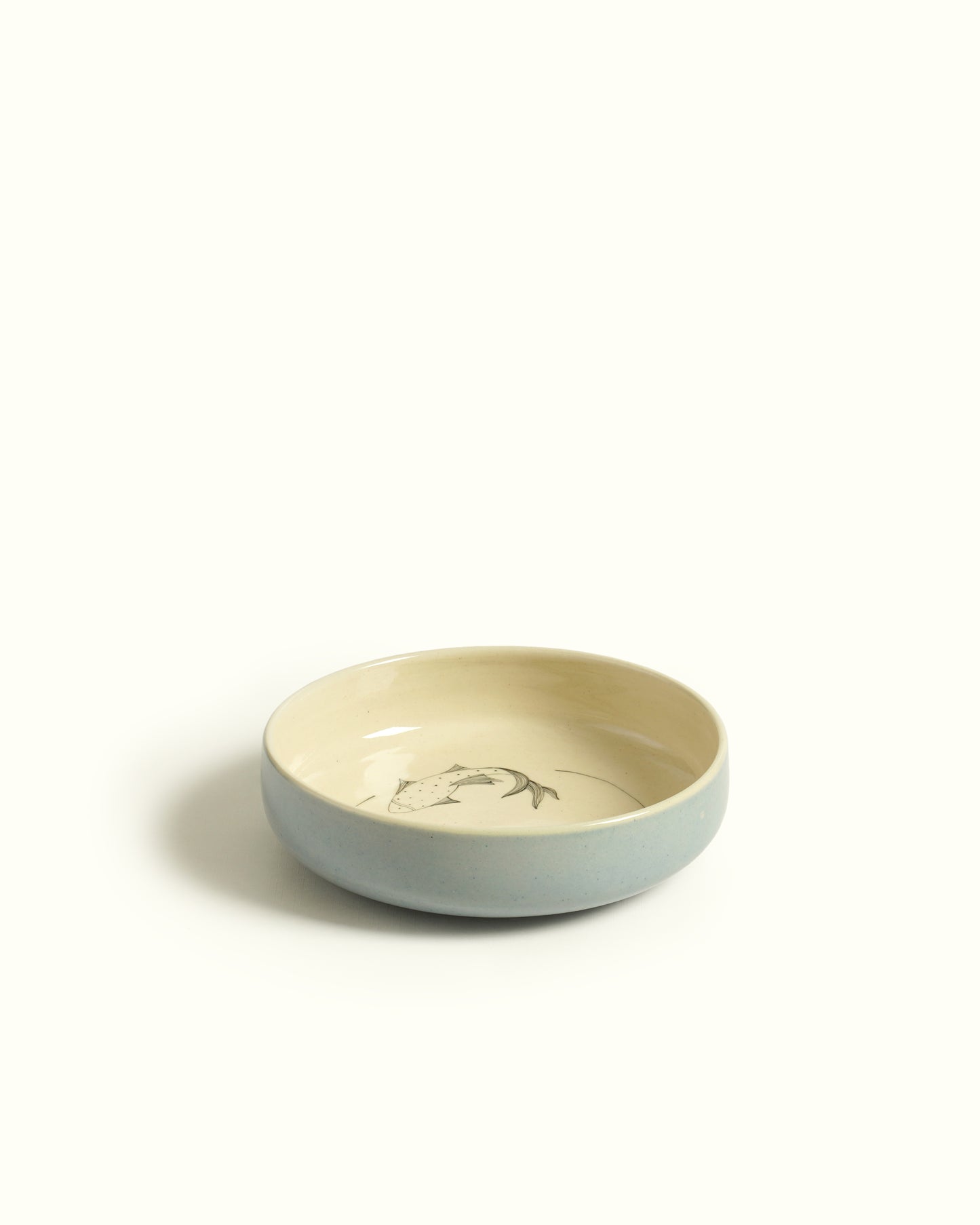 Koi Fish Pasta Bowl, Blue