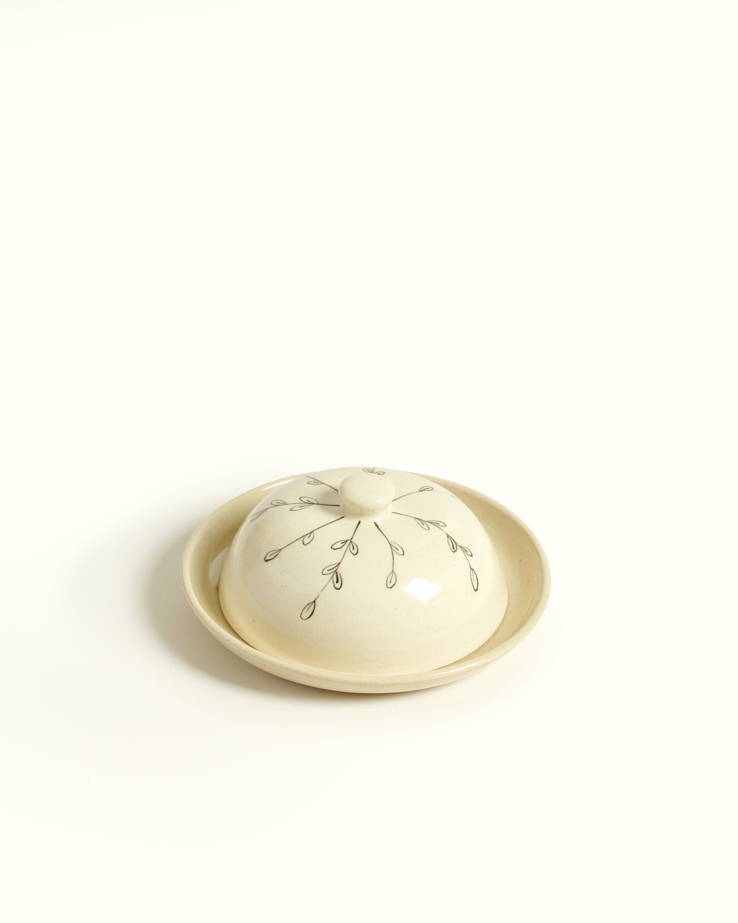 Vines Butter Dish