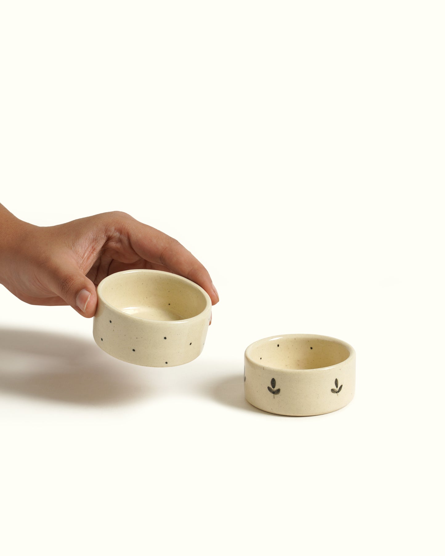 Mogra Tealight Holders ( Set of 2)
