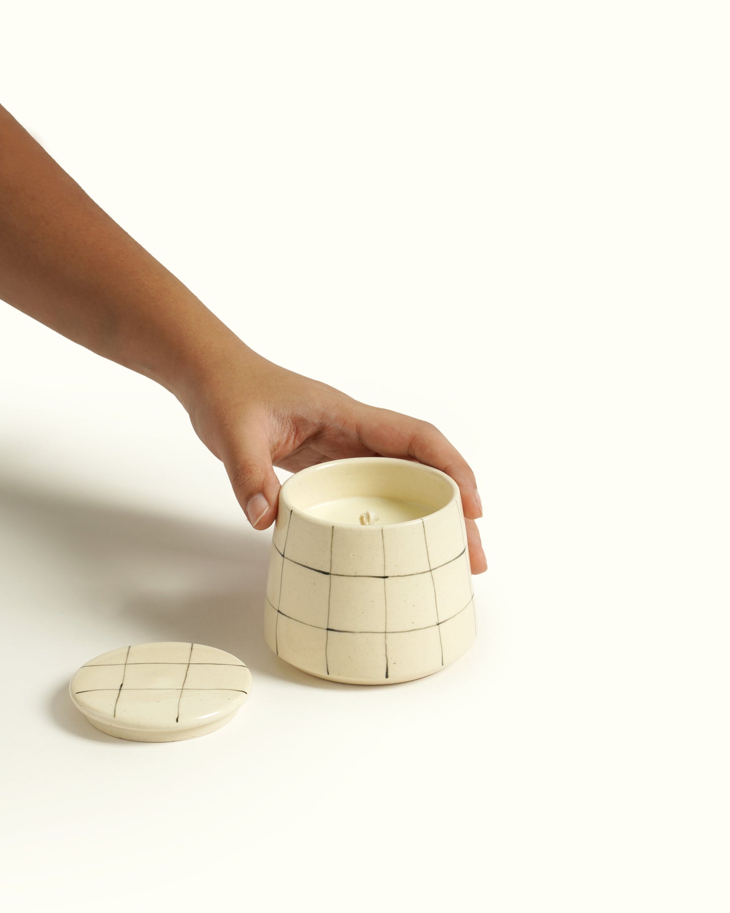 Check Jar Candle, Vanilla