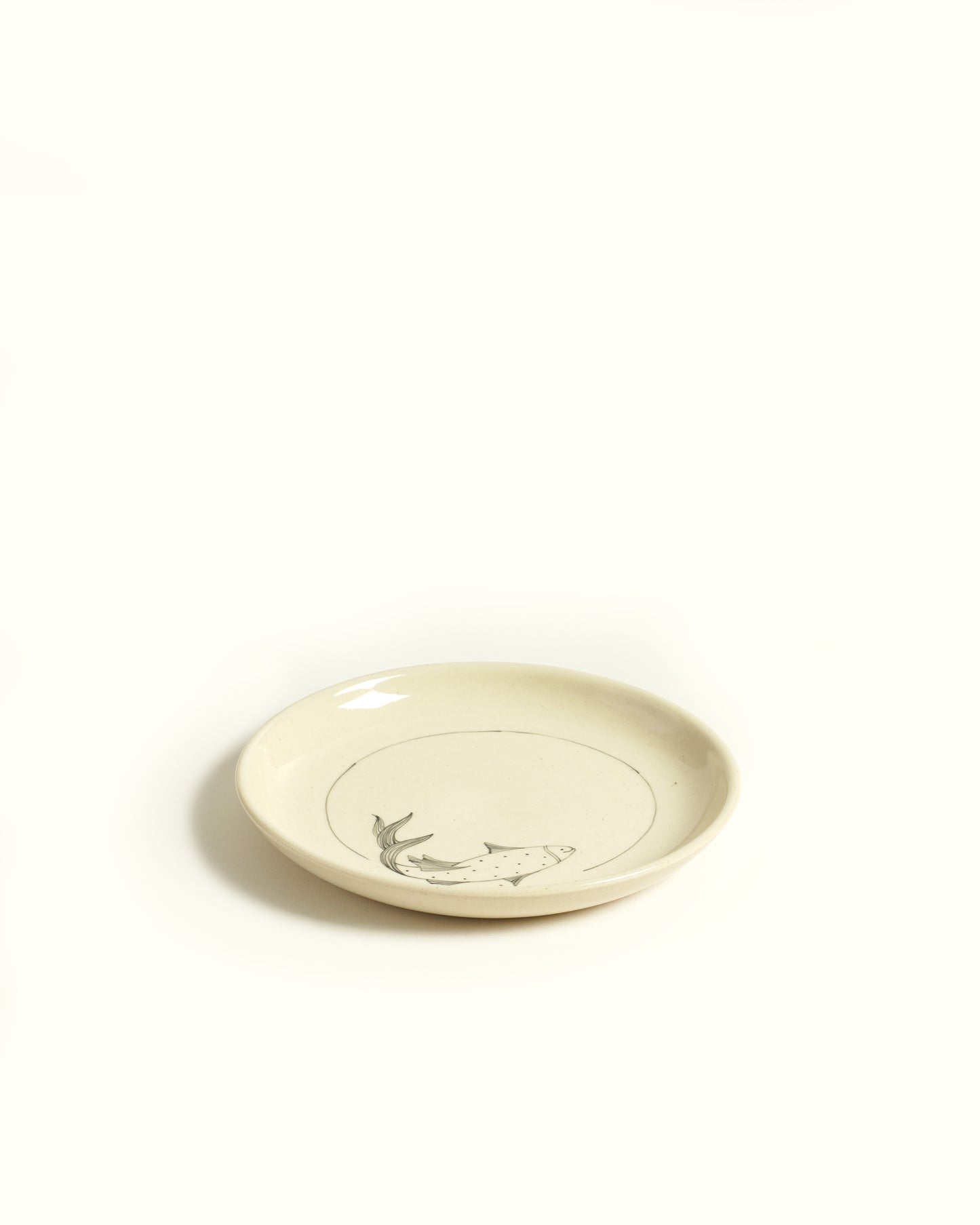 Koi Fish Tapas Plates (Set of 2 )