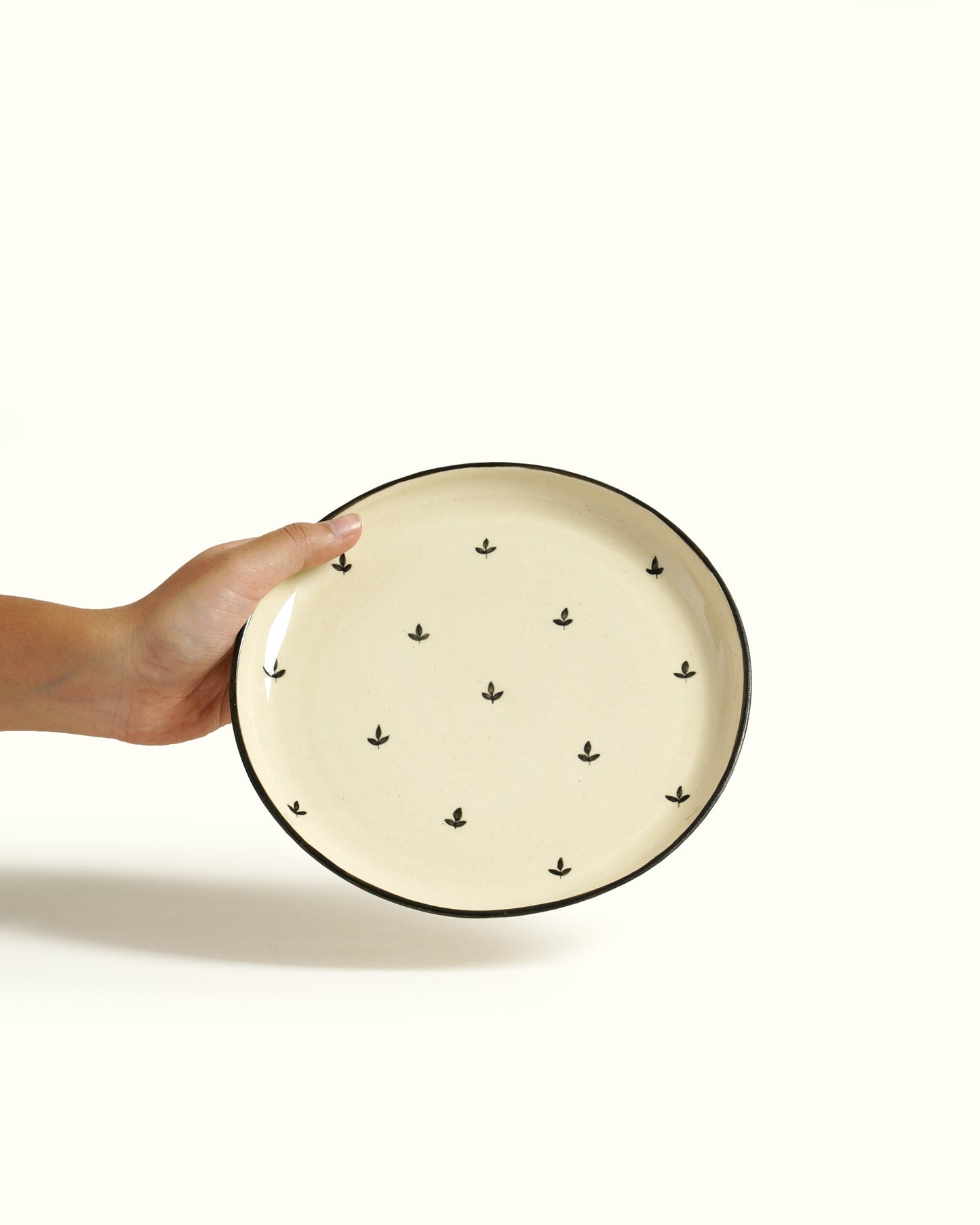 Mogra Quarter Plates (Set of 2)