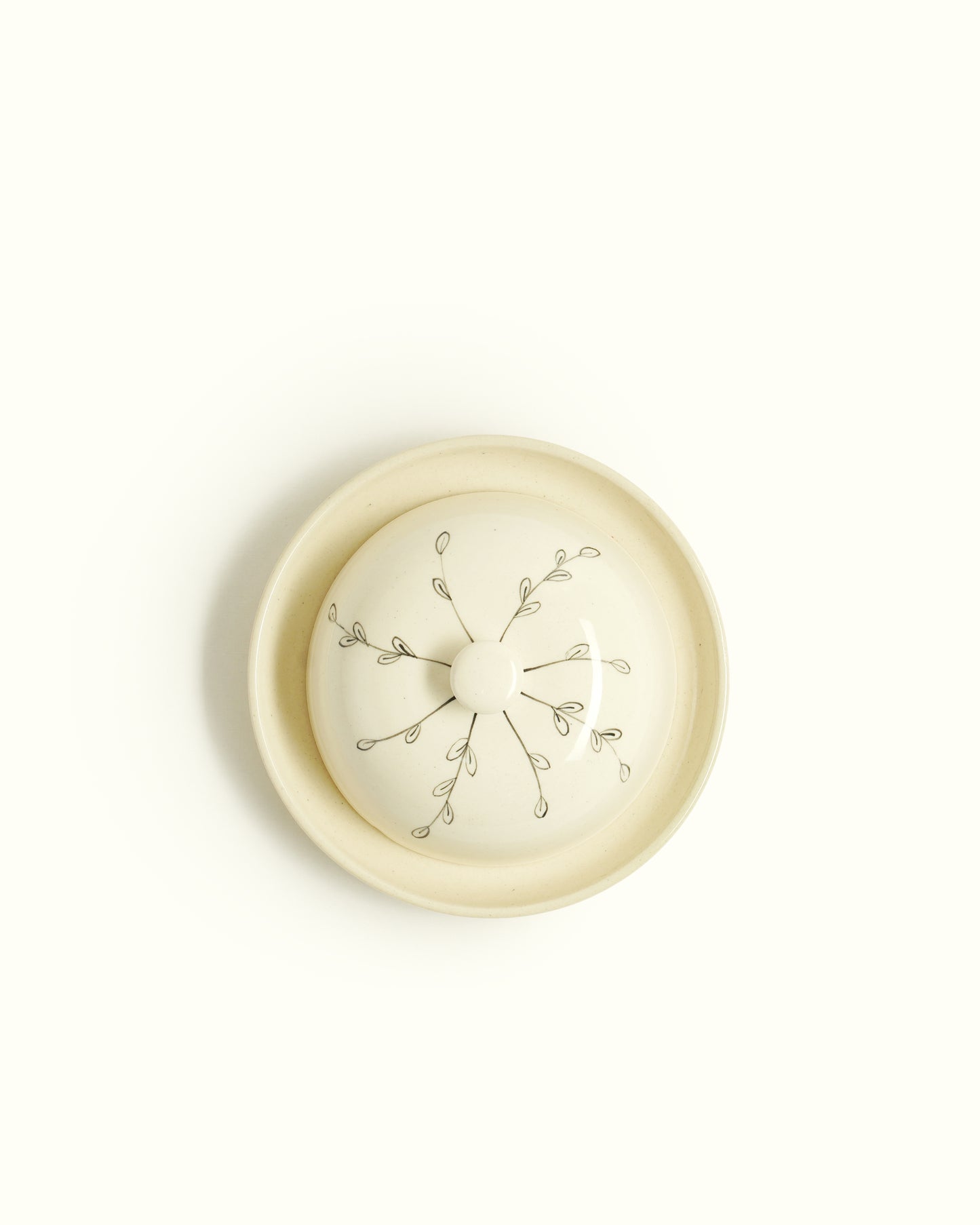 Vines Butter Dish