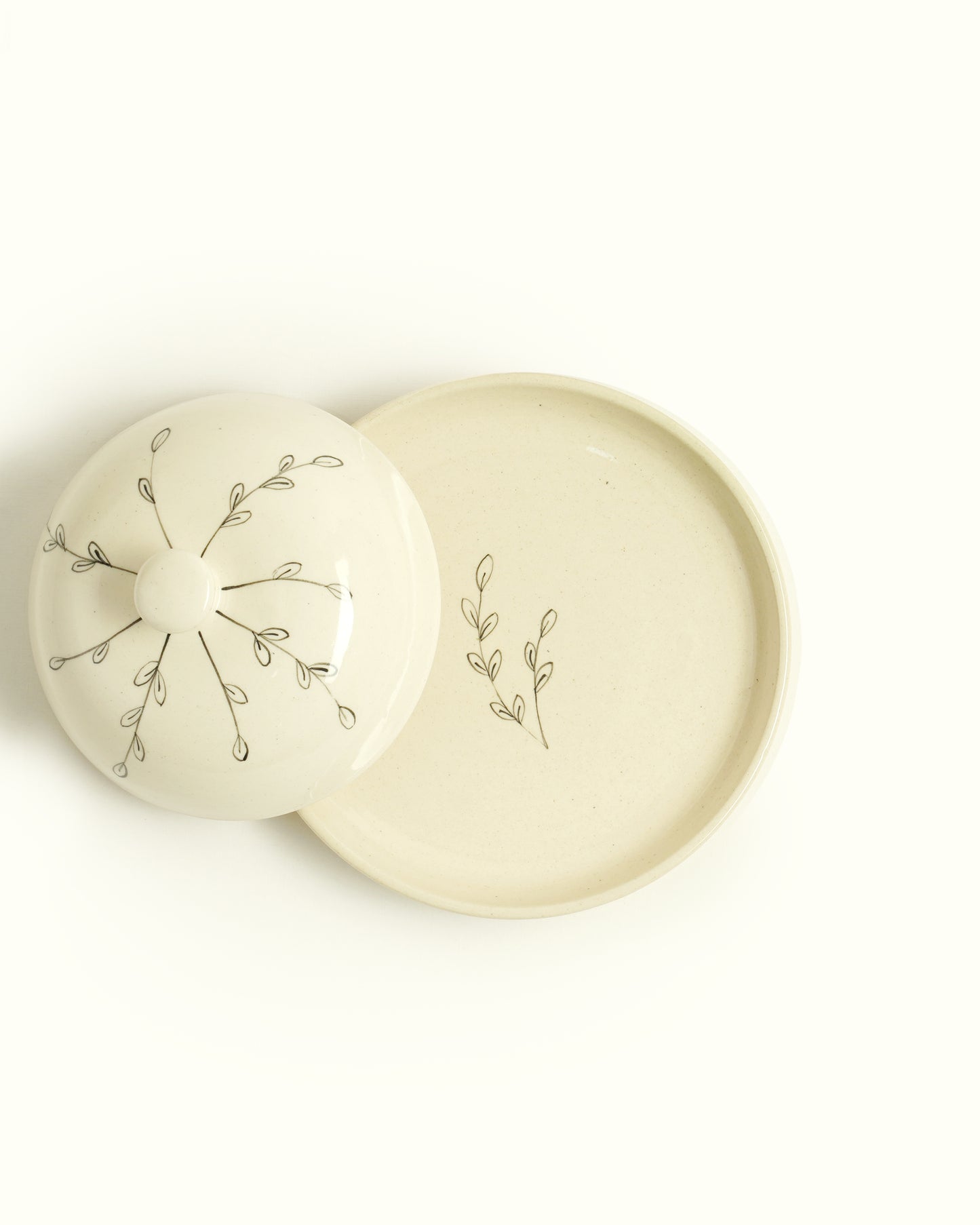 Vines Butter Dish