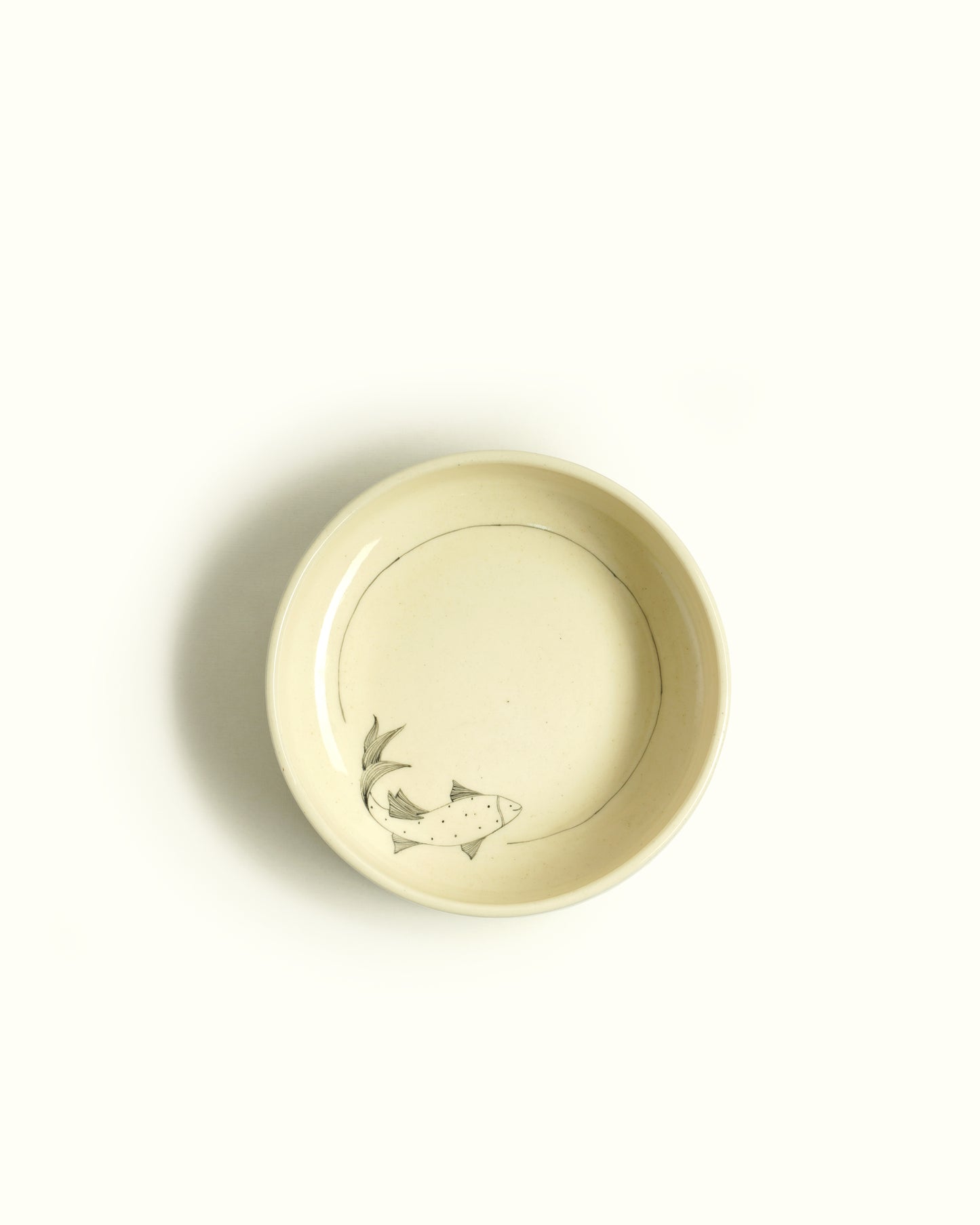 Koi Fish Pasta Bowl, Blue