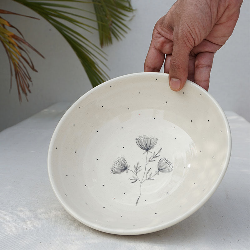 Carnations Salad Bowl